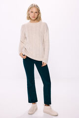 Springfield Pantal&oacute;n pana kick flare verde
