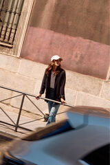 Springfield Blazer fluido negro