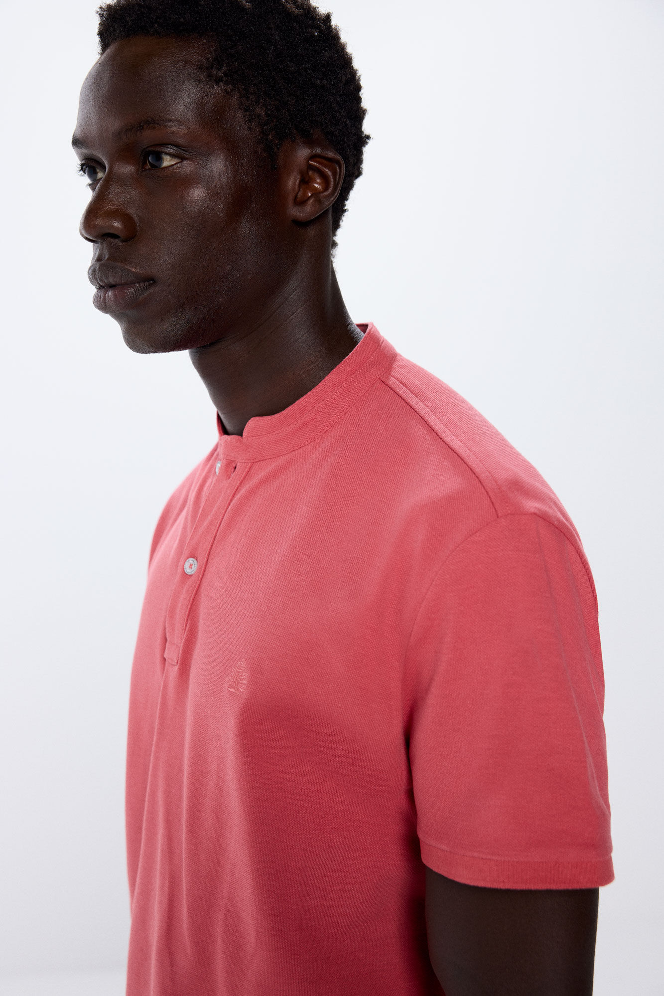 Springfield Polo piqu&eacute; cuello mao rojo