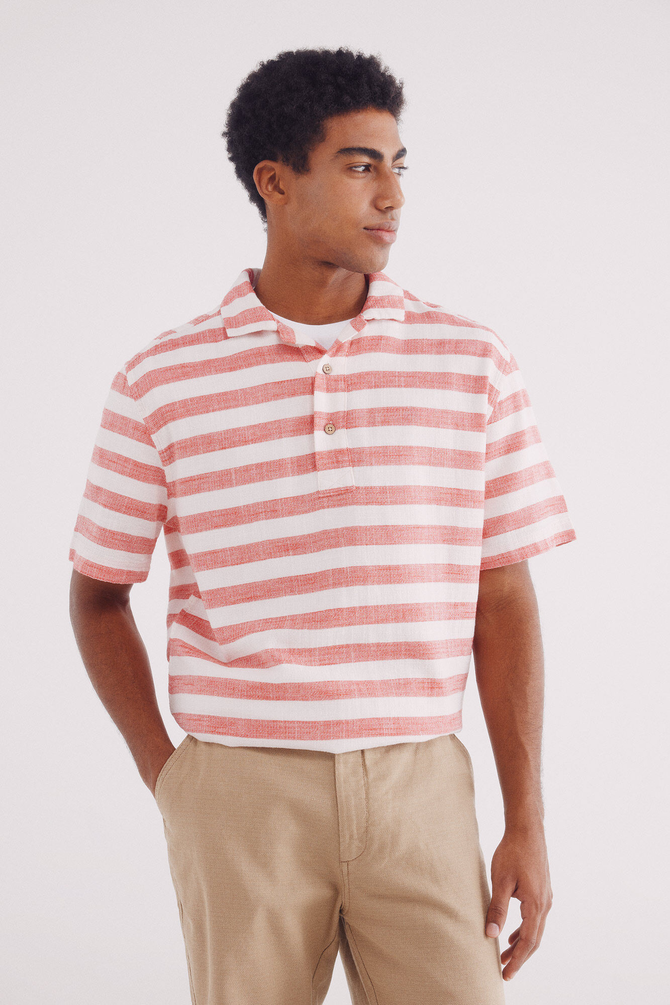 Springfield Polo r&uacute;stico rayas horizontales regular fit