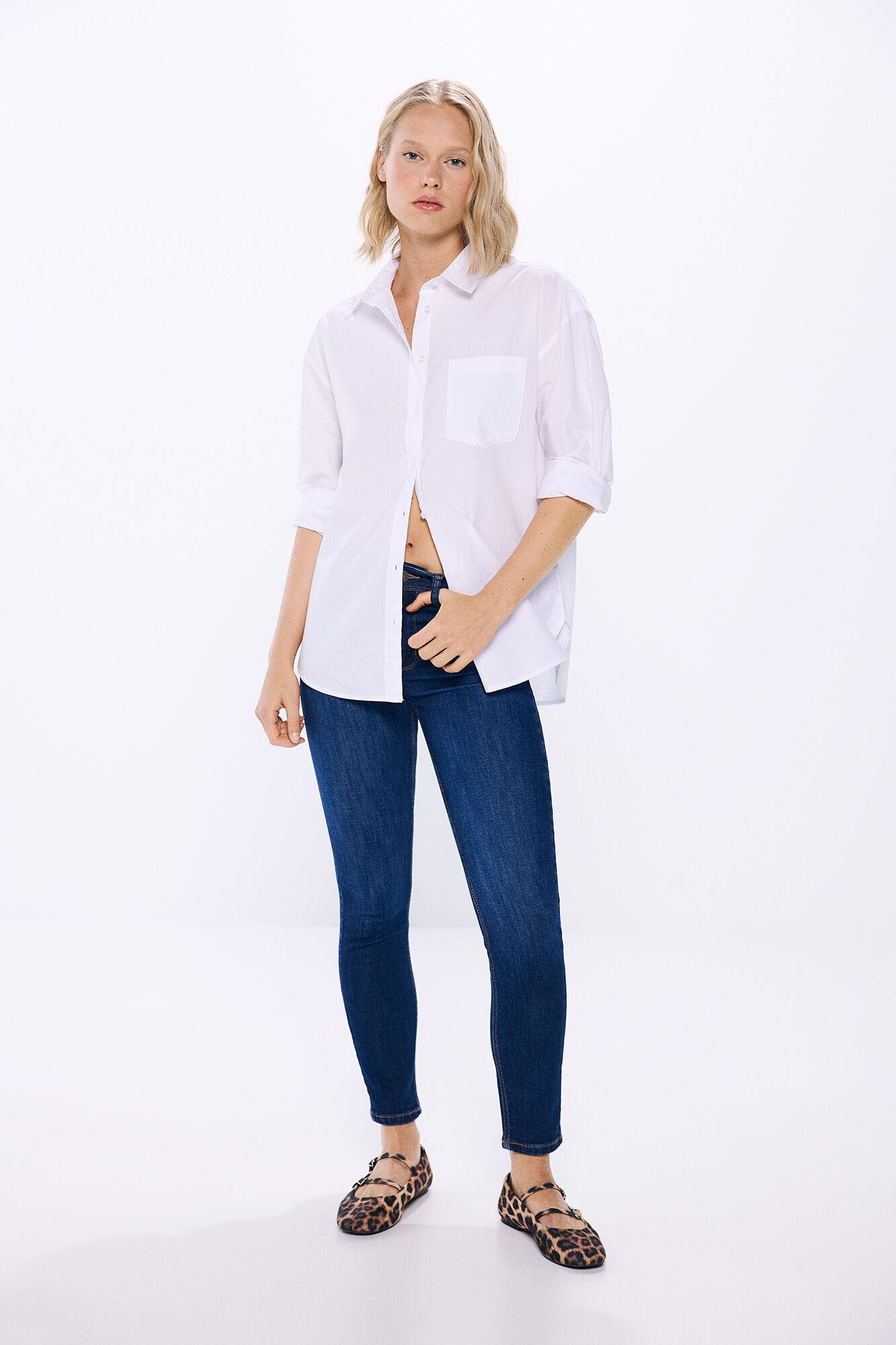 Springfield Jeans slim cropped