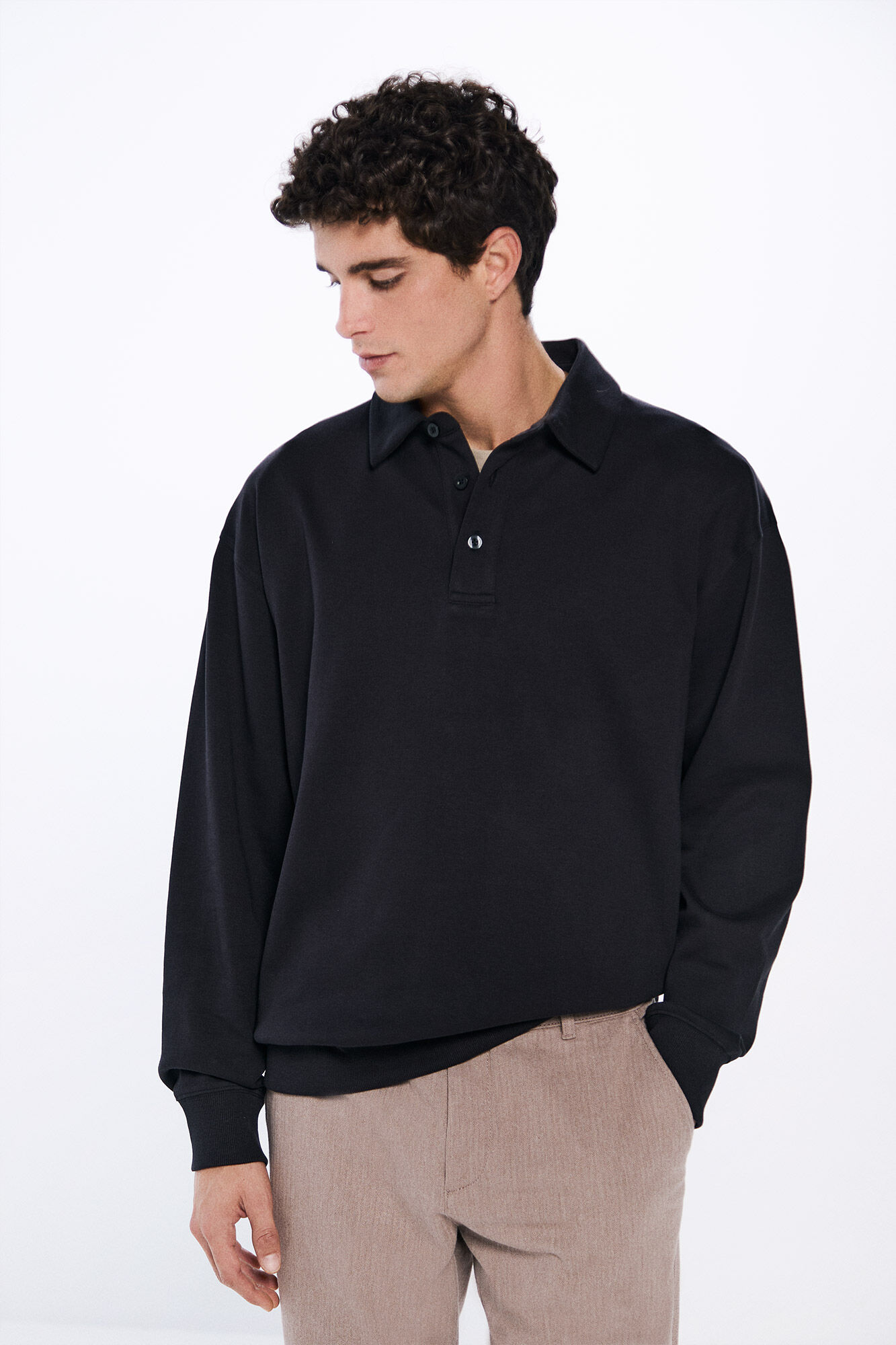 Springfield Sudadera polo interlock