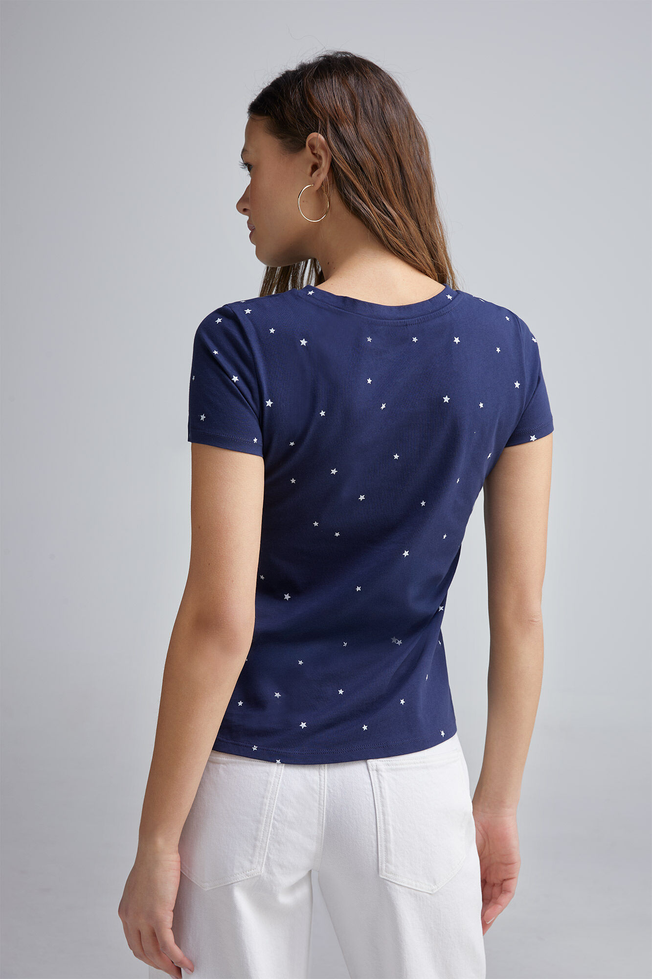 Springfield Playera estampada marino
