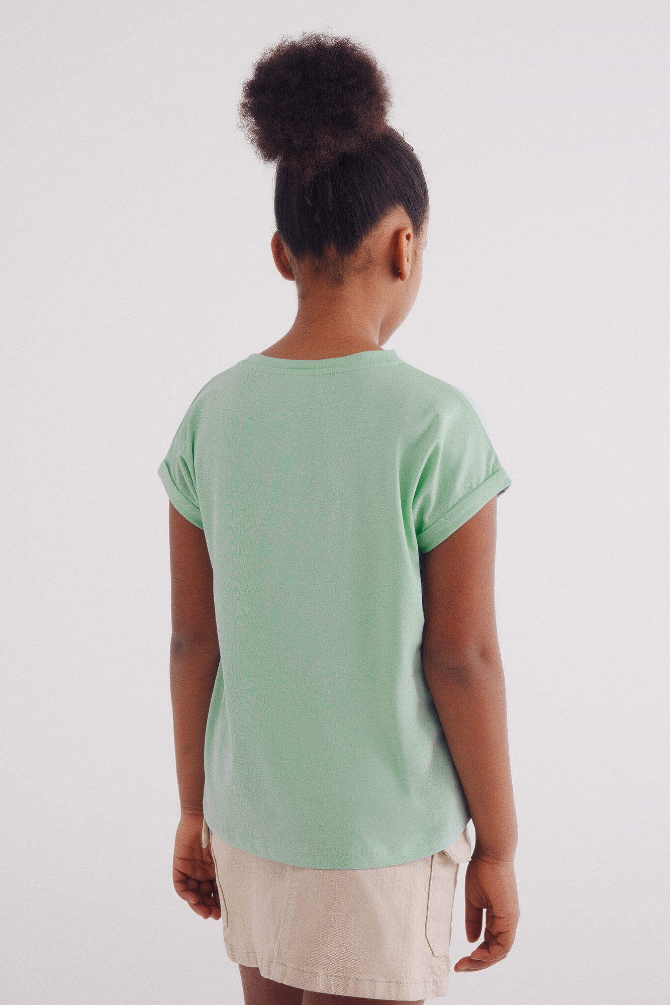 Springfield Kids Playera mariposa ni&ntilde;a verde