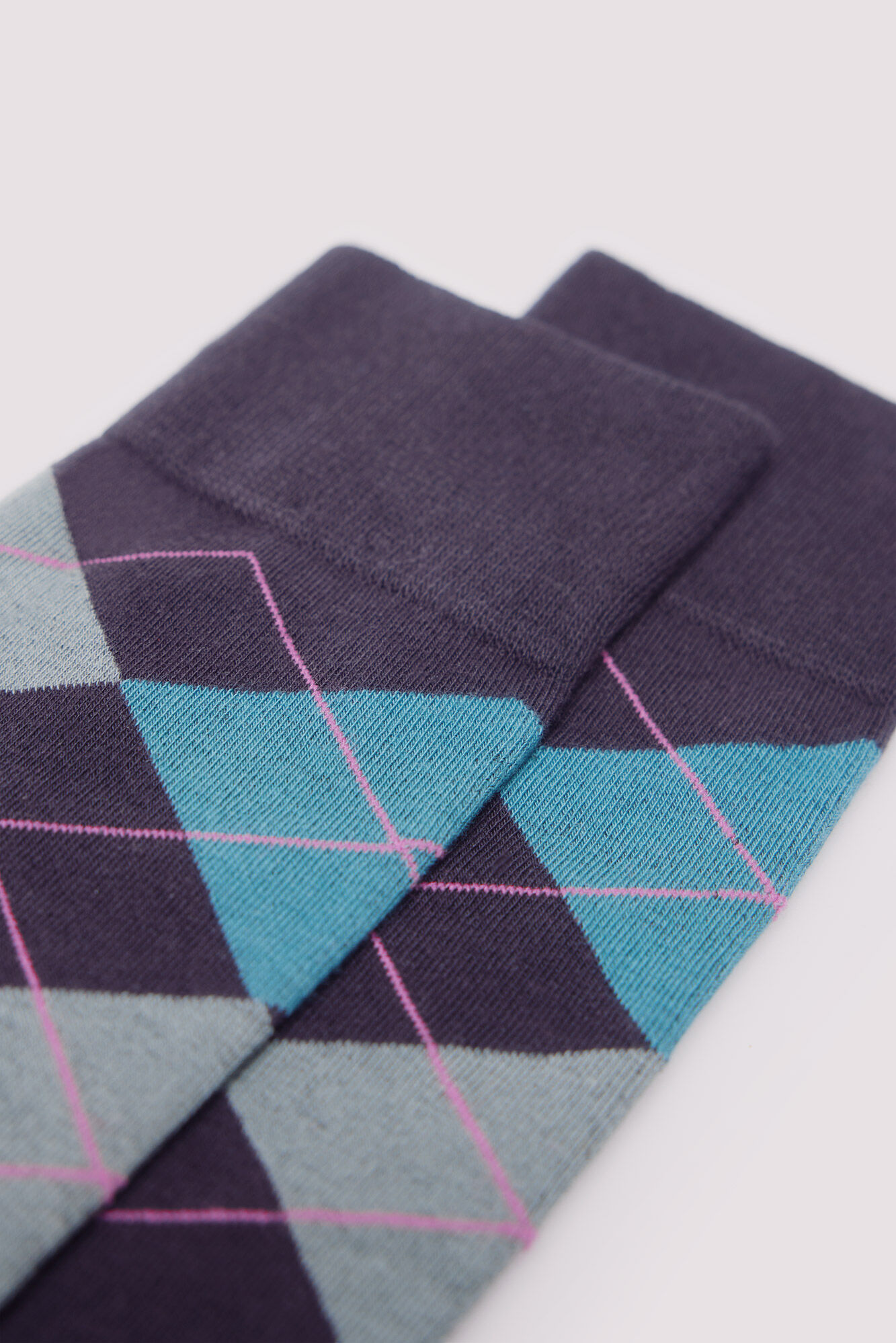 Springfield Calcet&iacute;n jacquard rombos