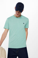 Springfield Playera b&aacute;sica &aacute;rbol verde