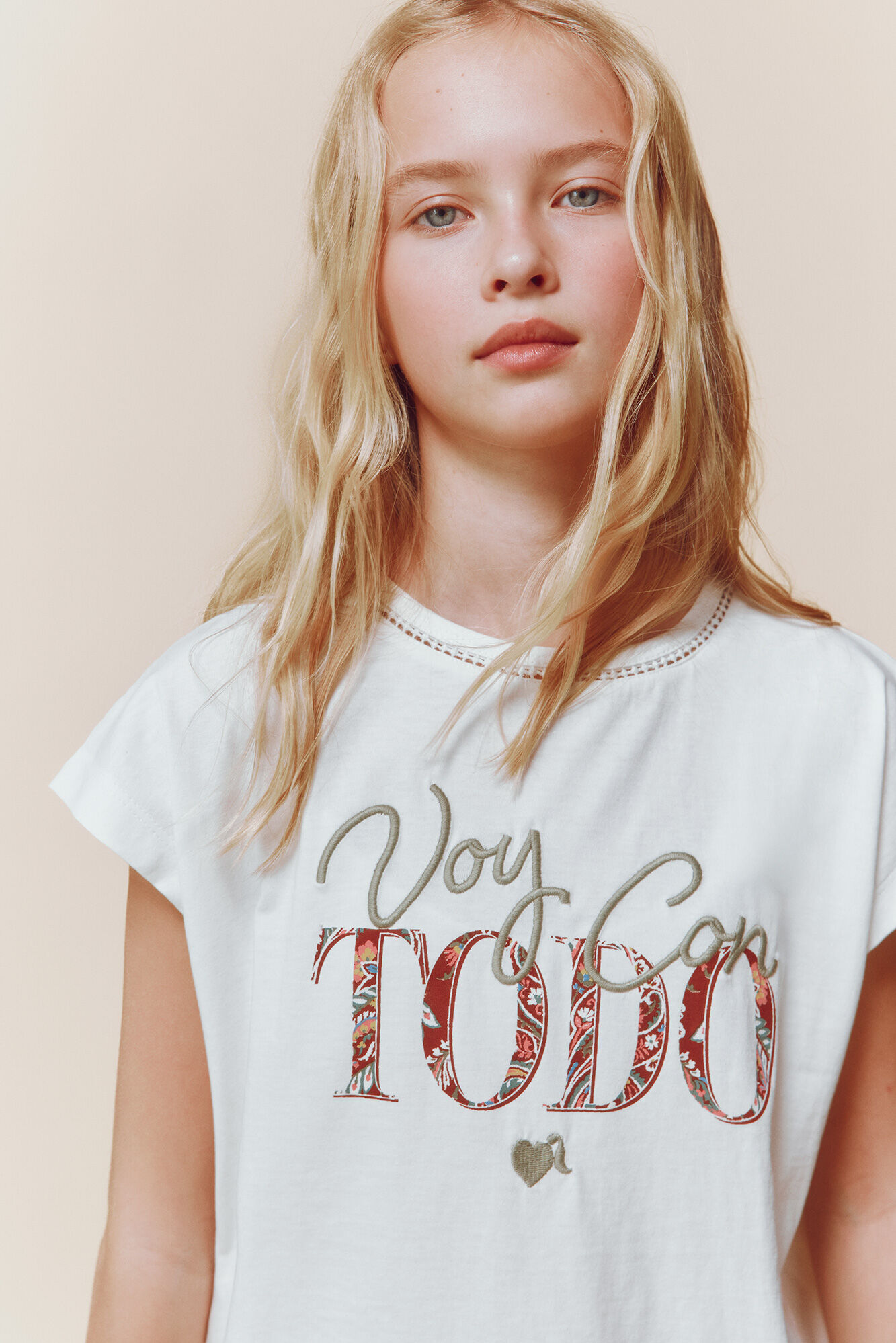 Springfield Kids Playera "Voy con todo"