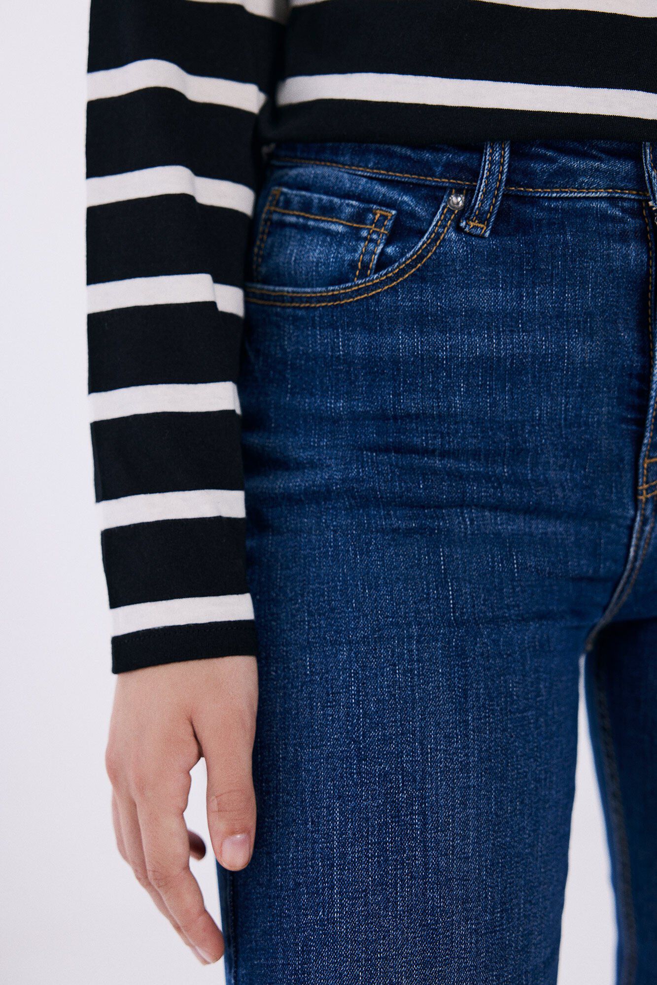 Springfield Jeans Flare azul