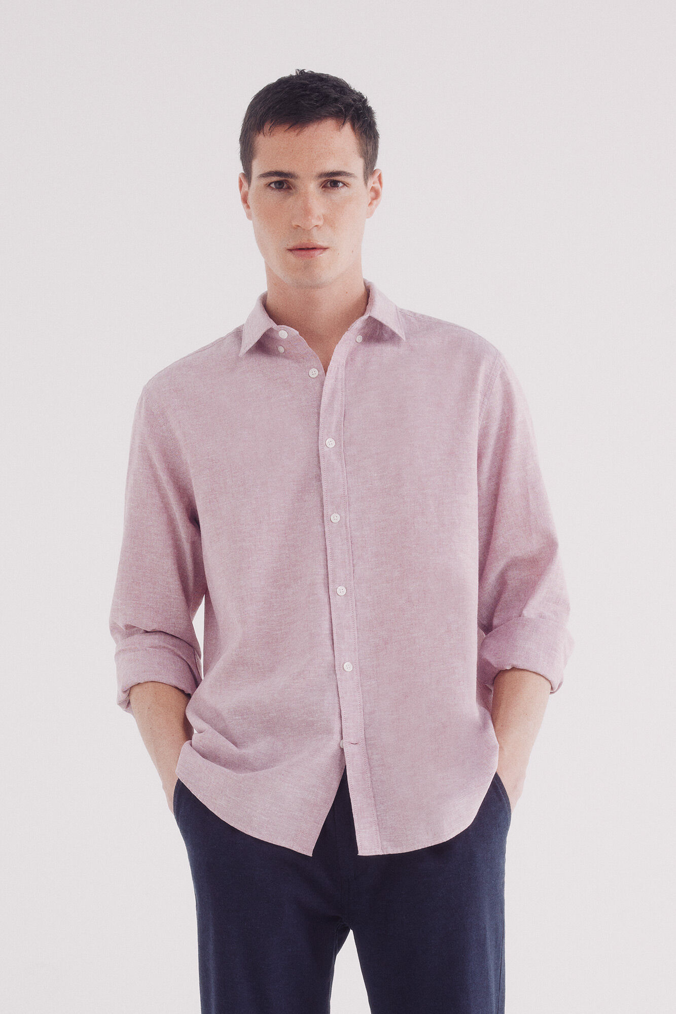 Springfield Camisa lino