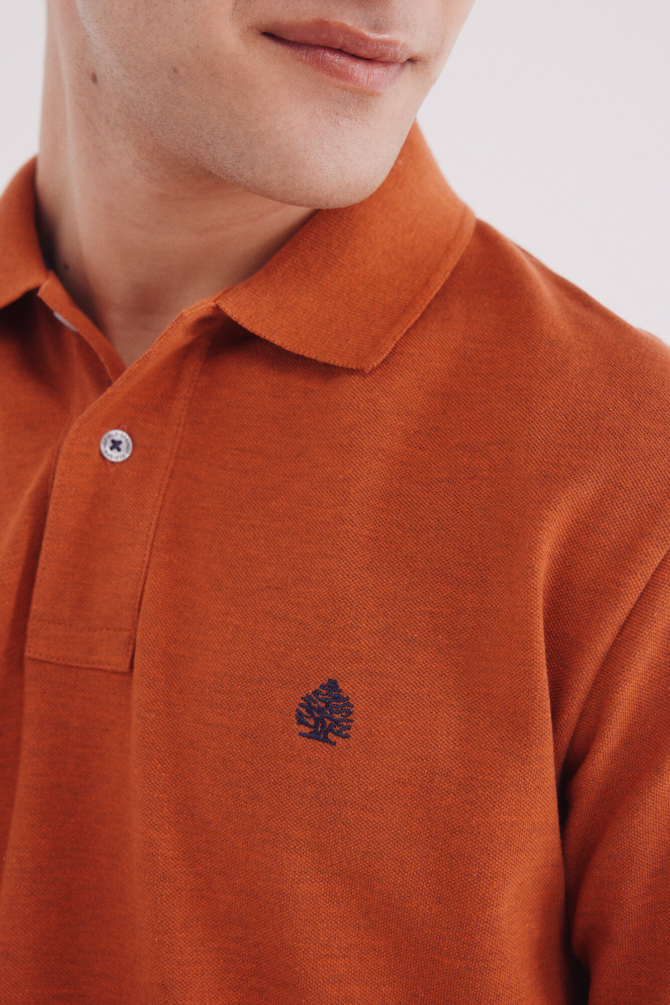 Springfield Polo piqu&eacute; b&aacute;sico fantas&iacute;a regular fit rojo