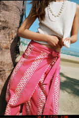High Spirits Falda Valerian  fucsia