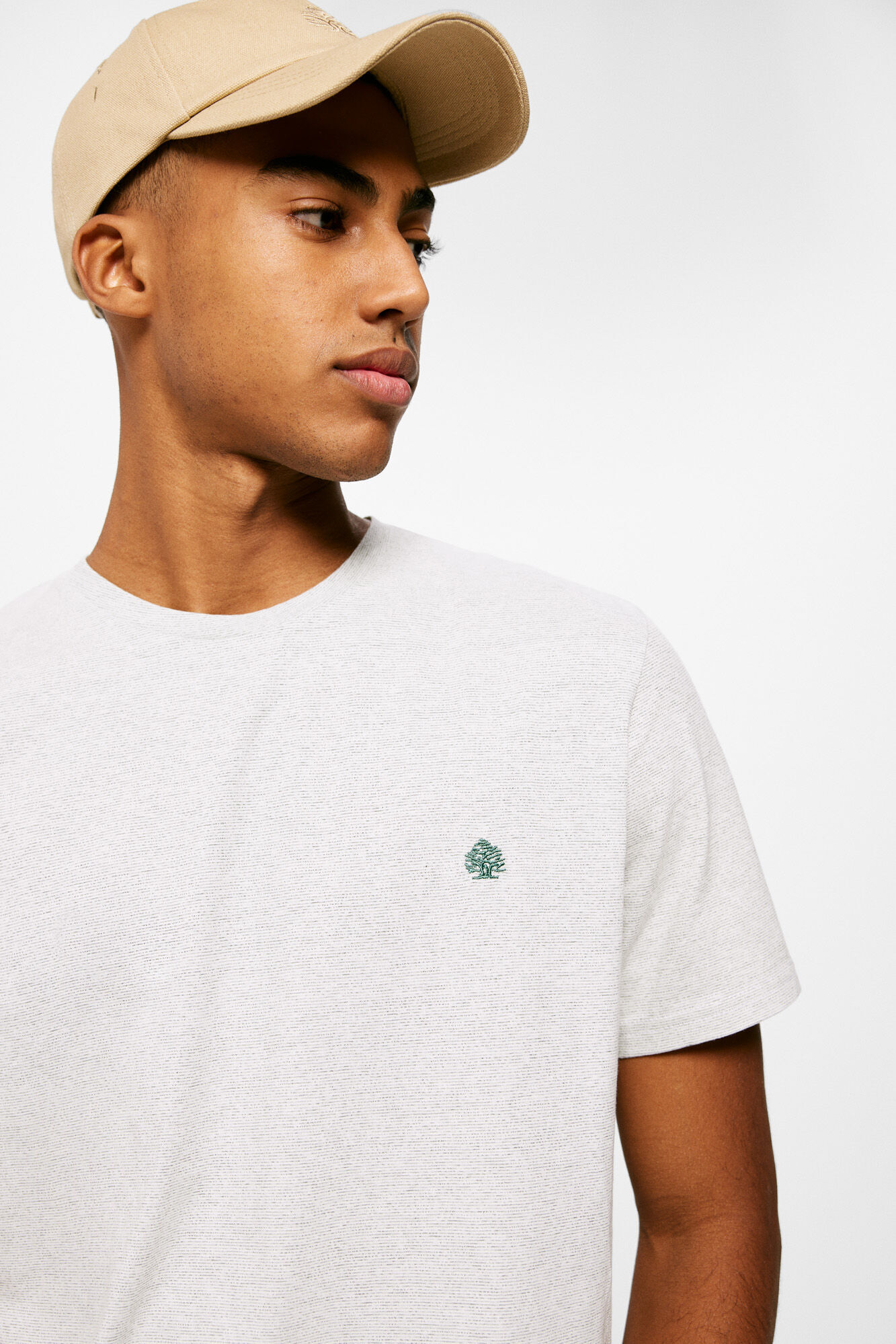 Springfield Playera falso liso verde