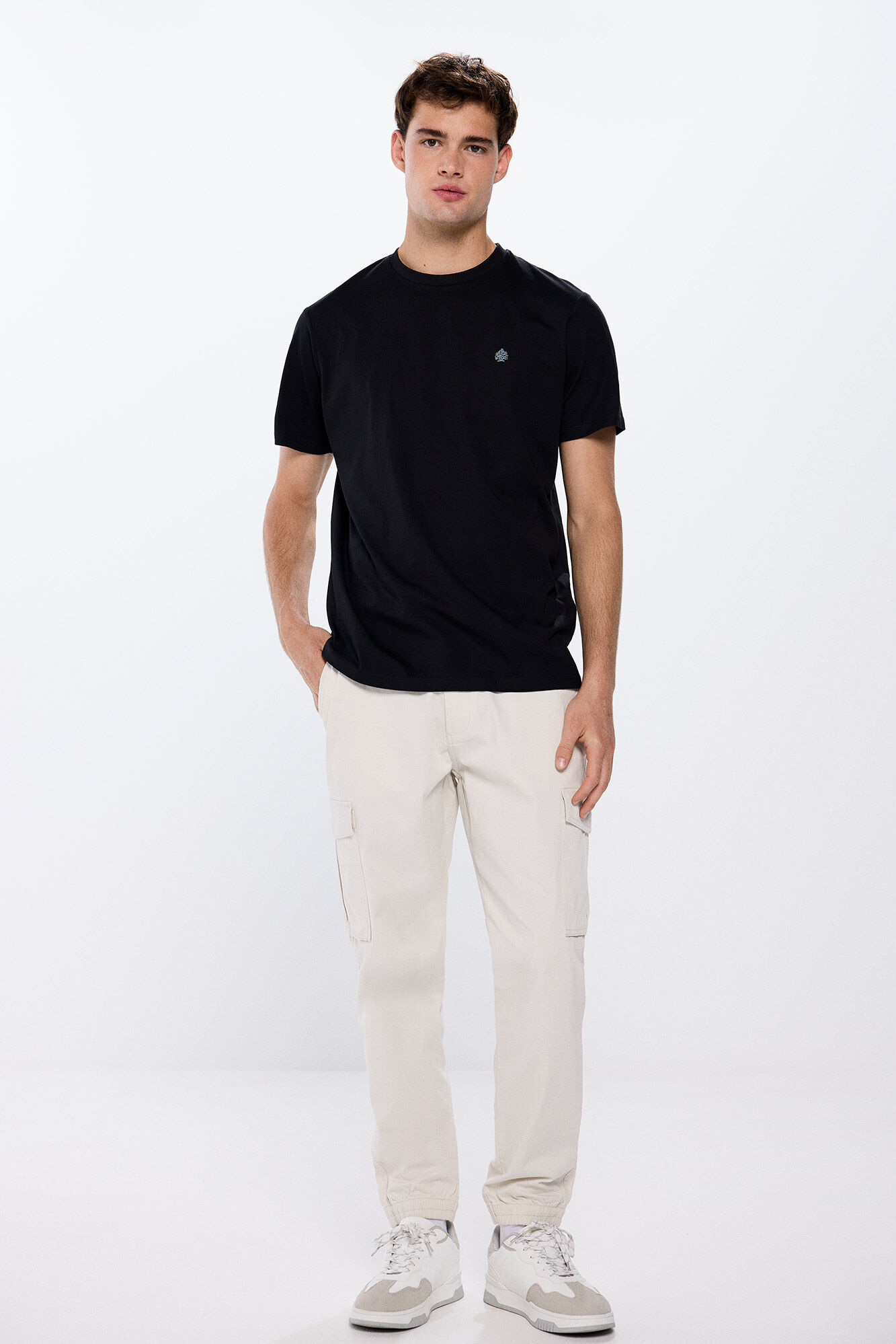 Springfield Playera b&aacute;sica cuello redondo