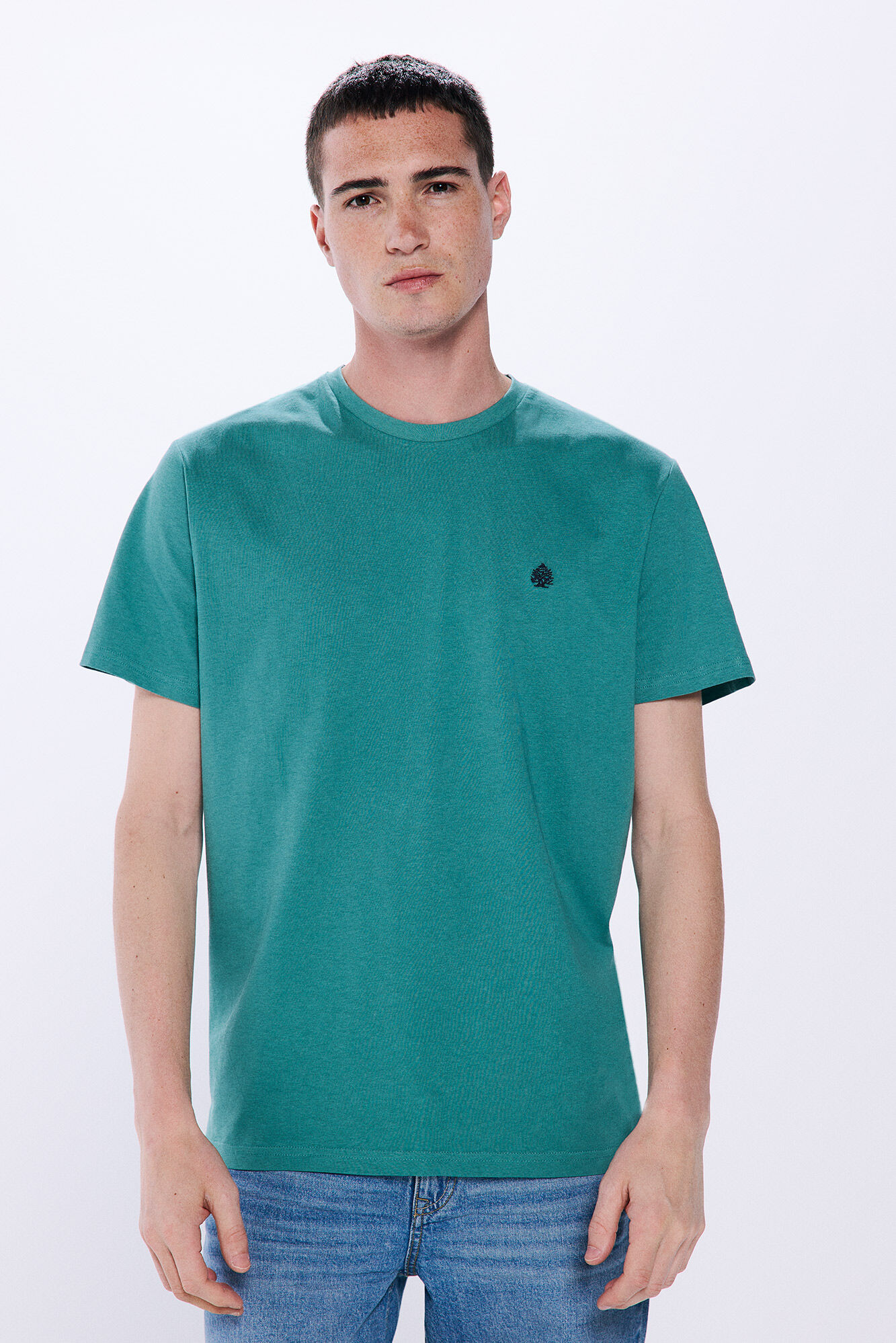 Springfield Playera b&aacute;sica cuello redondo