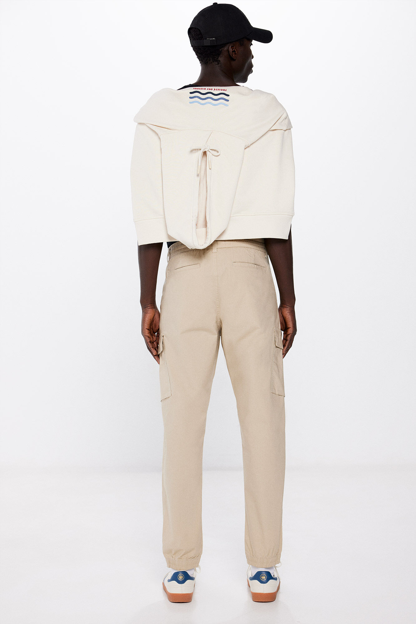 Springfield Pantal&oacute;n cargo ligero beige