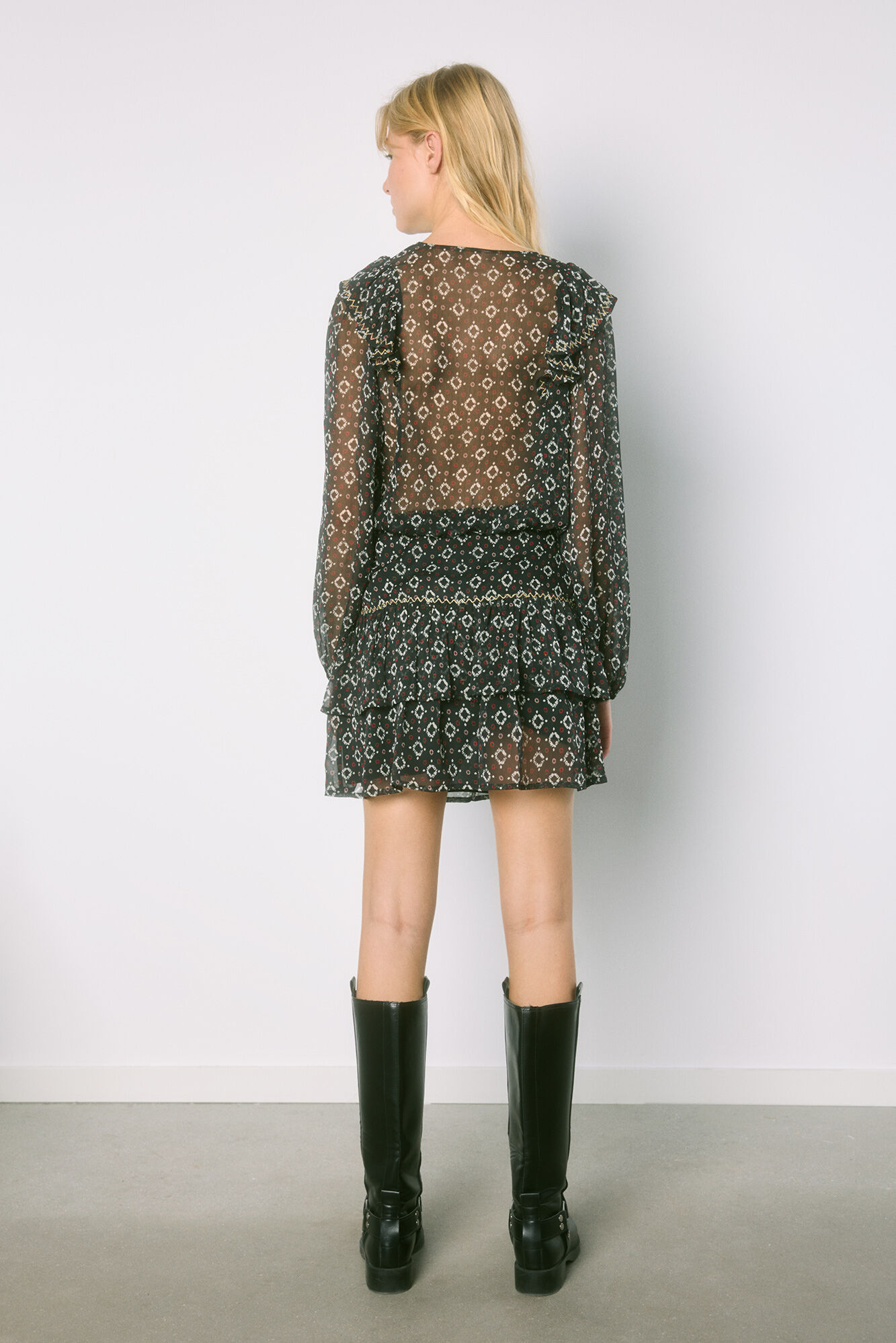 High Spirits Falda Daring negro