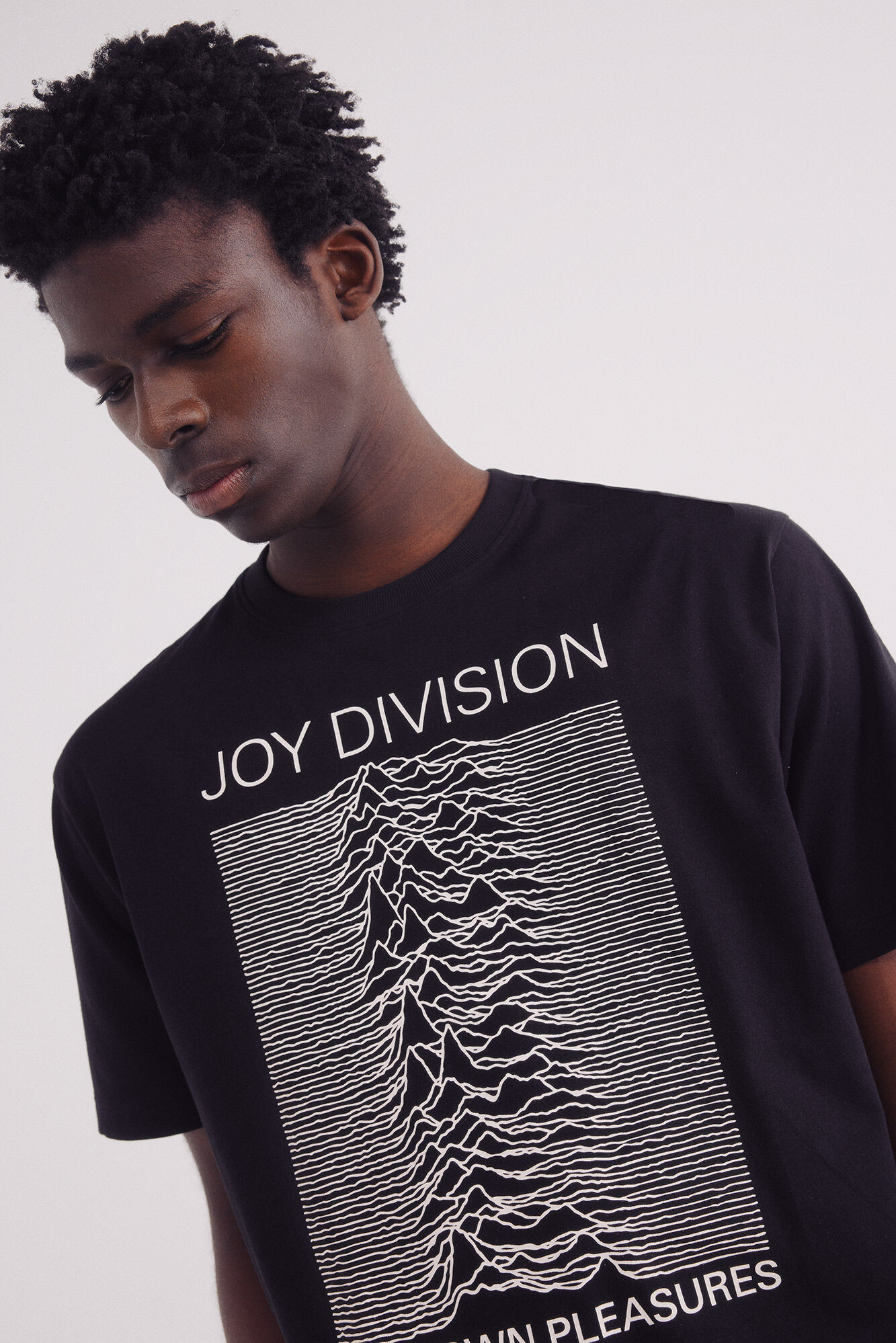 Springfield Playera Joy Division negro