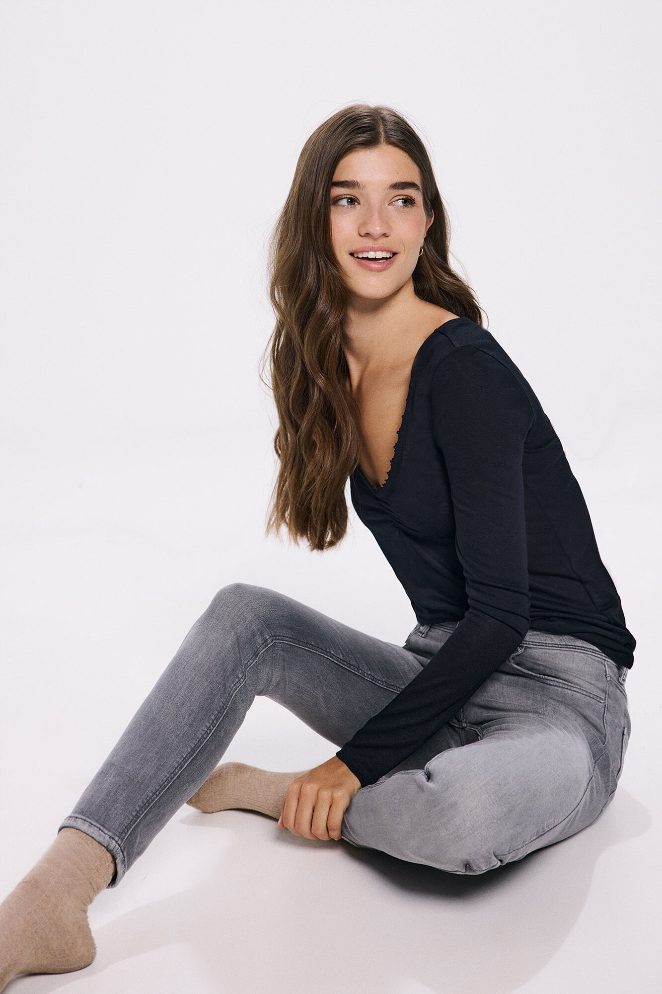 Springfield Jeans slim cropped