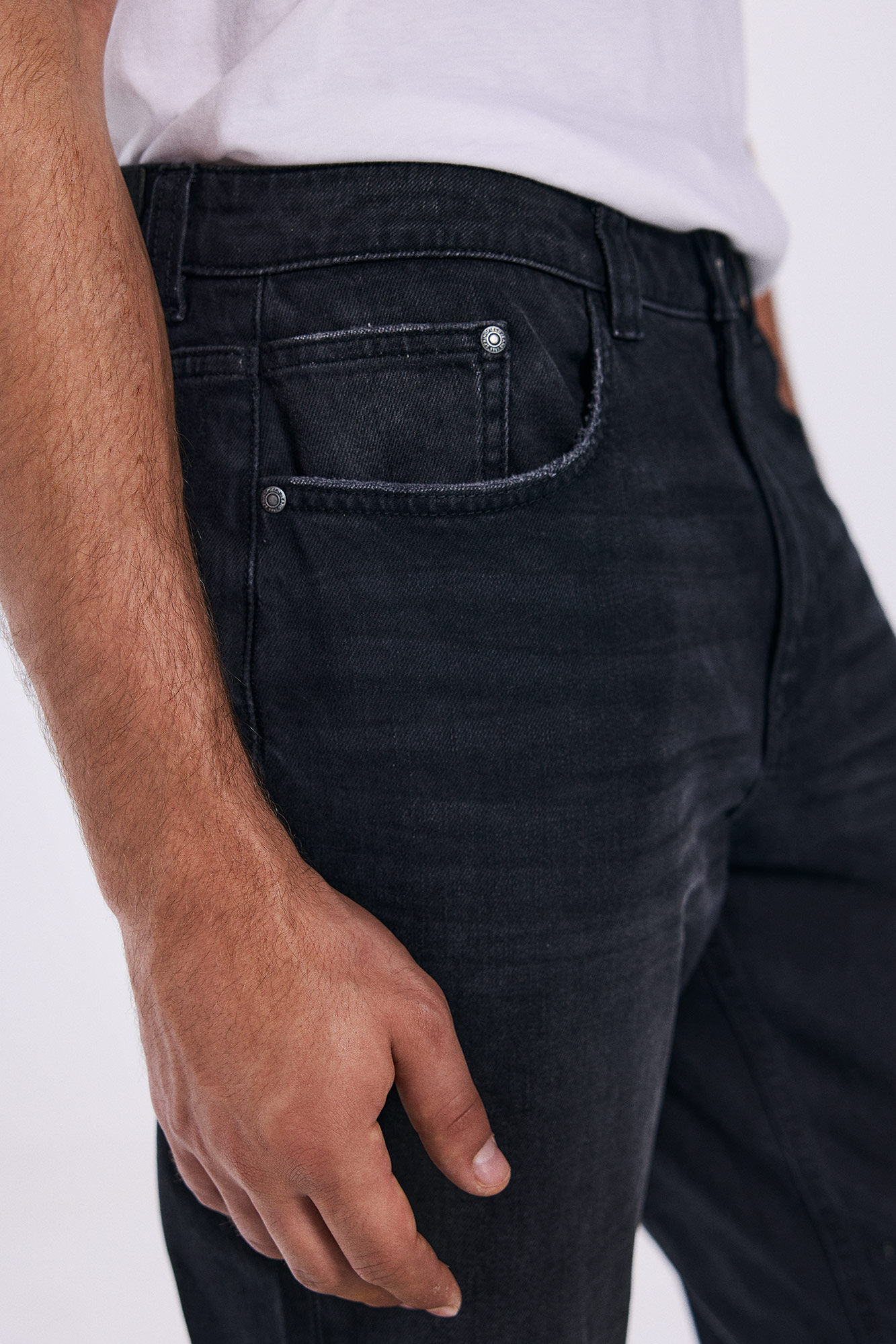 Springfield Vaquero regular fit negro gris