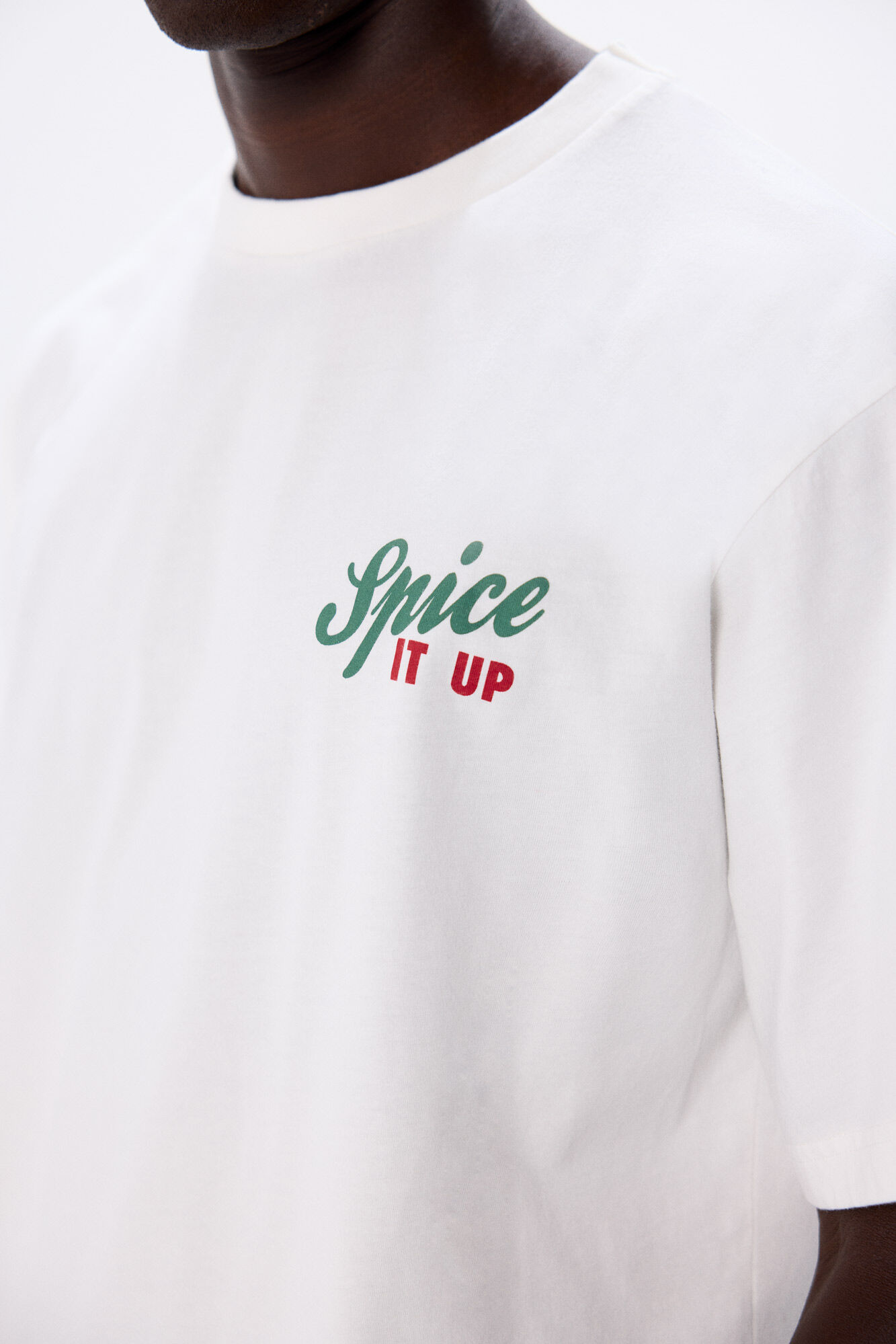 Springfield Playera spice it up marfil