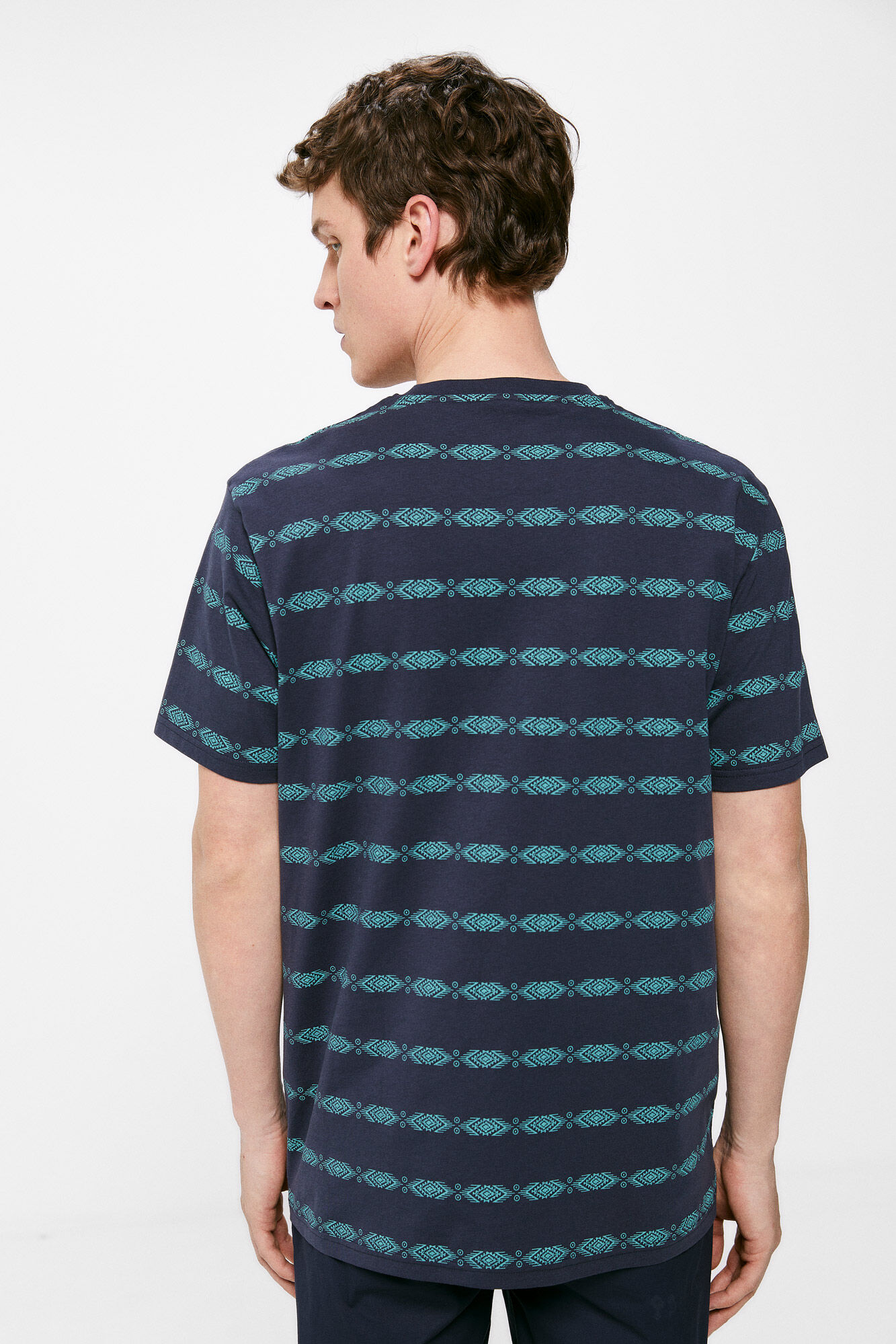 Springfield Playera Aop azul