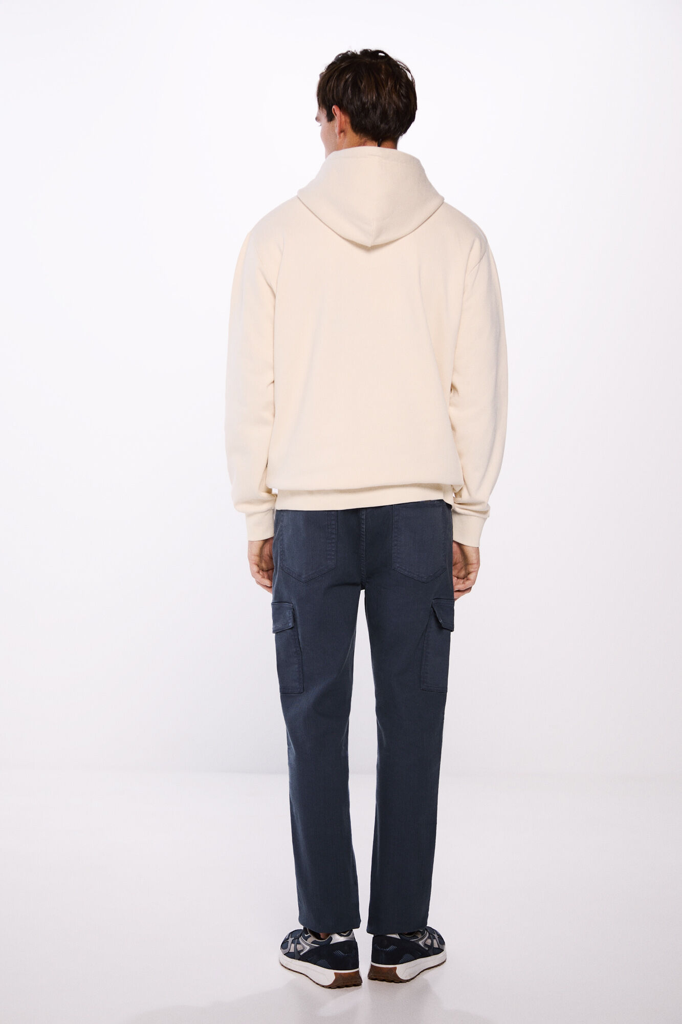 Springfield Pantal&oacute;n cargo lavado slim fit azul indigo