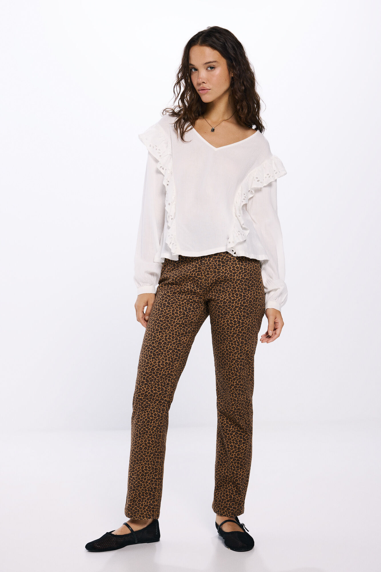Springfield Jeans estampado leopardo