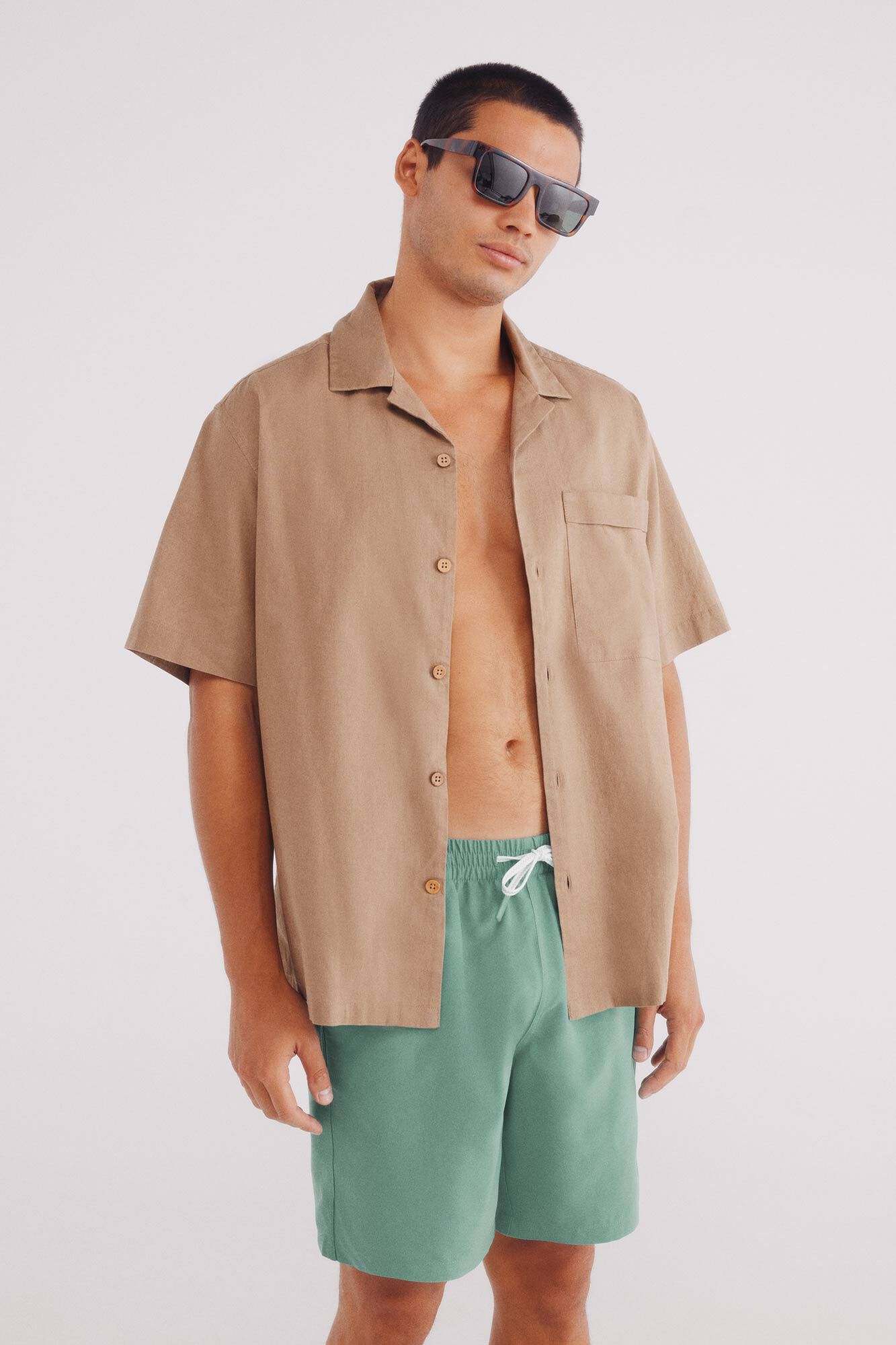 Springfield Ba&ntilde;ador liso logo Springfield verde
