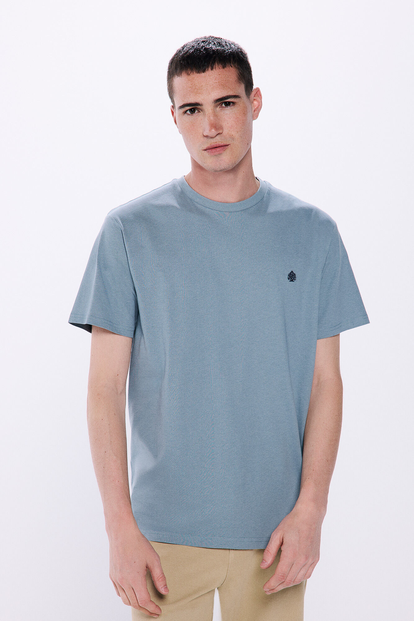Springfield Playera b&aacute;sica cuello redondo