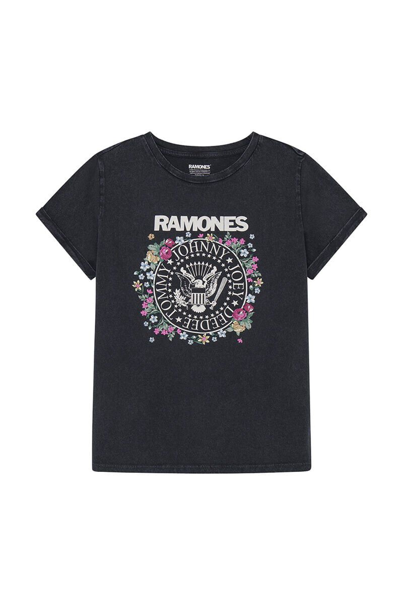 Springfield Playera "Ramones" amarillo