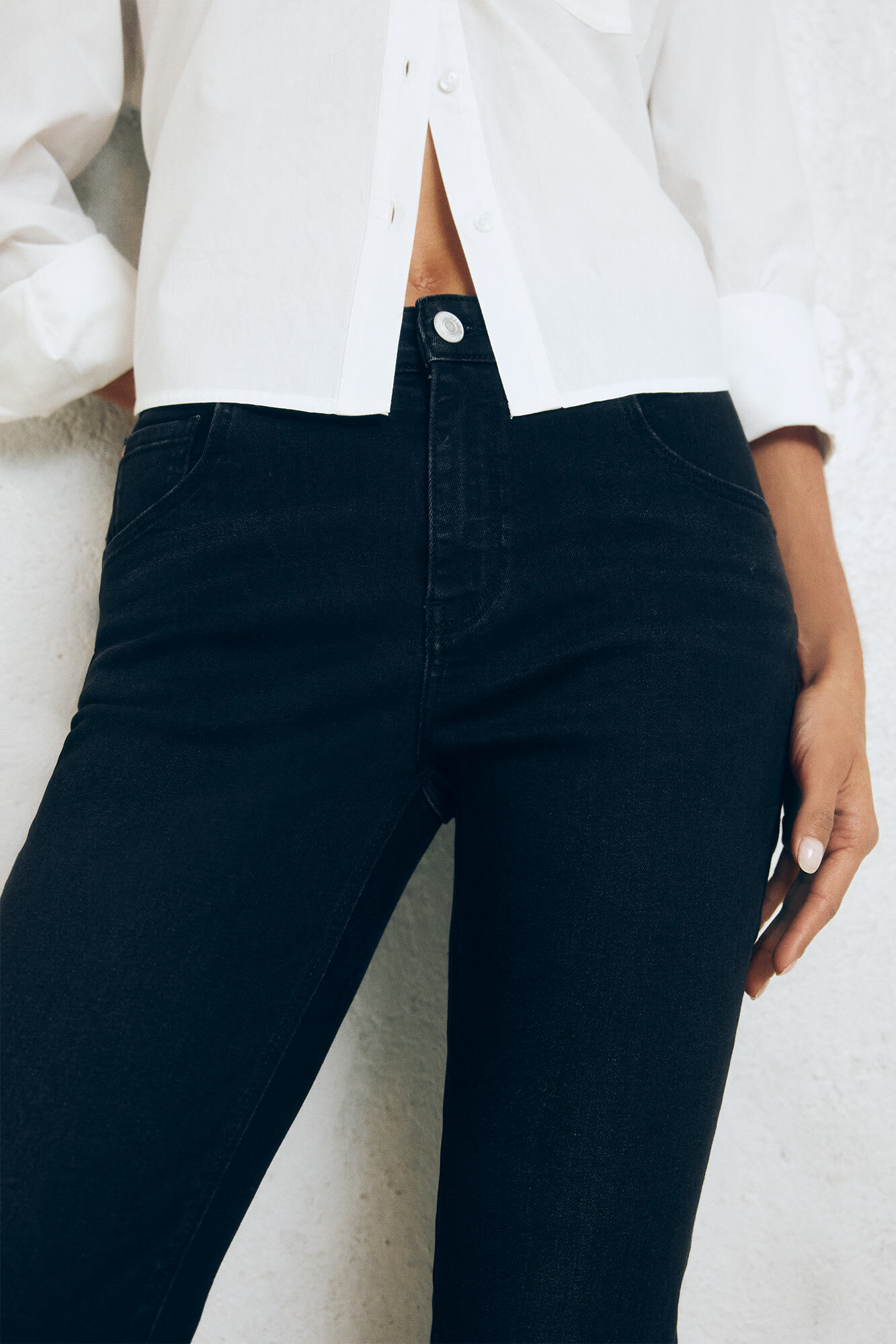 Springfield Jeans push up negro