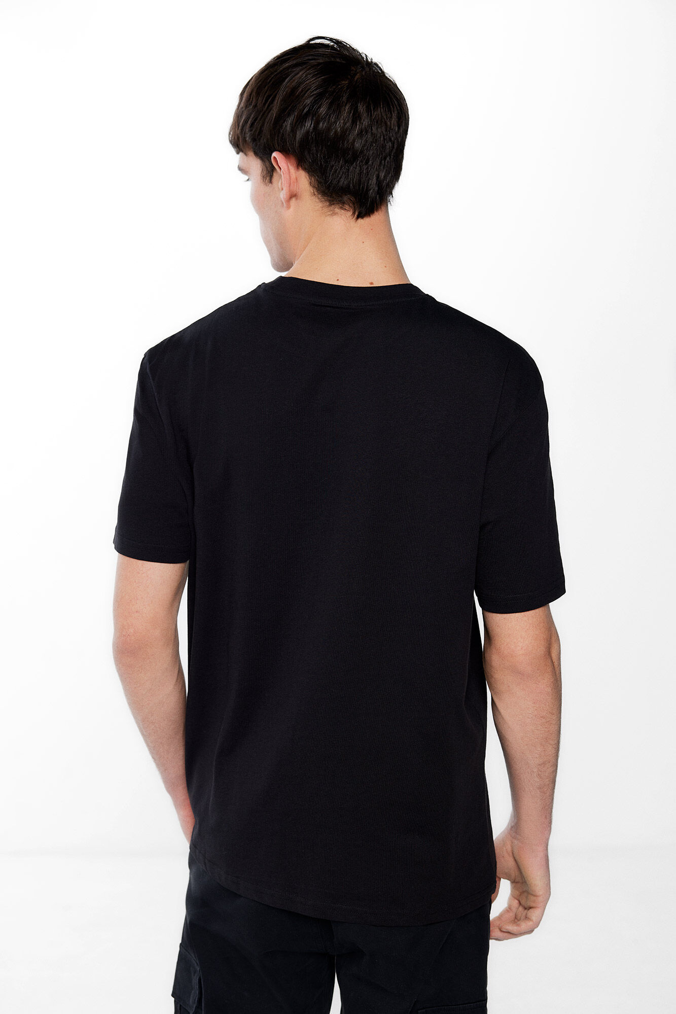 Springfield Playera Kiss Skulls negro