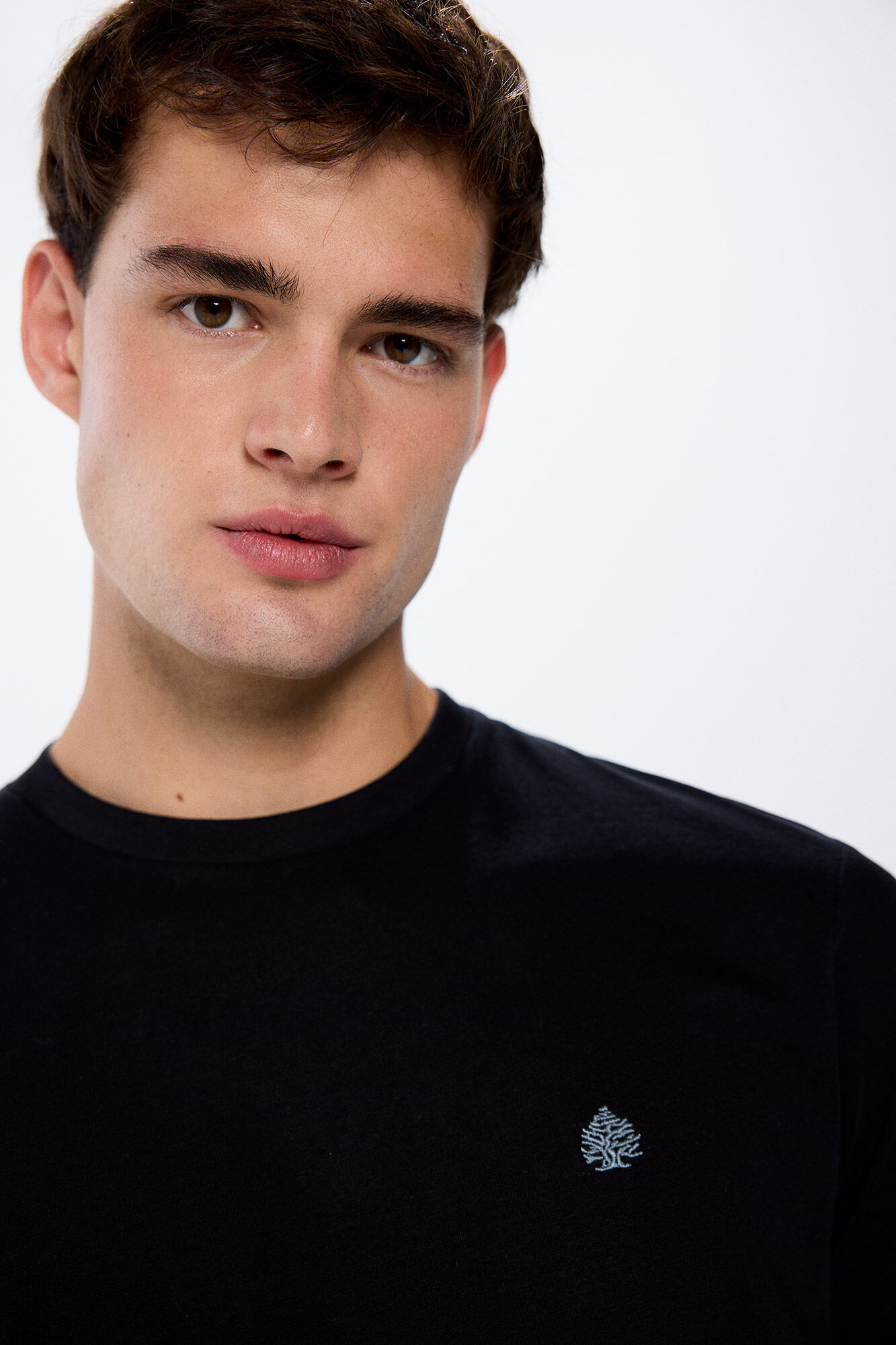 Springfield Playera b&aacute;sica cuello redondo