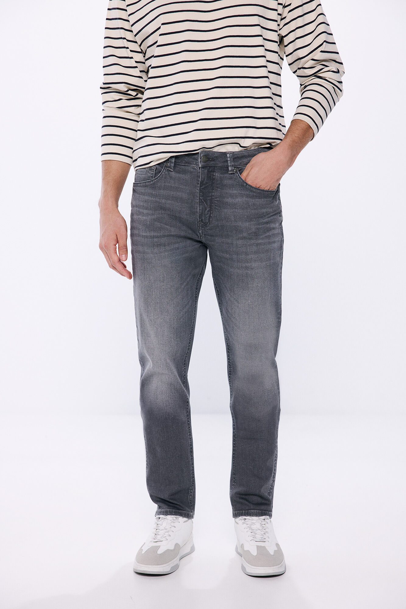 Springfield Vaquero slim fit gris oscuro