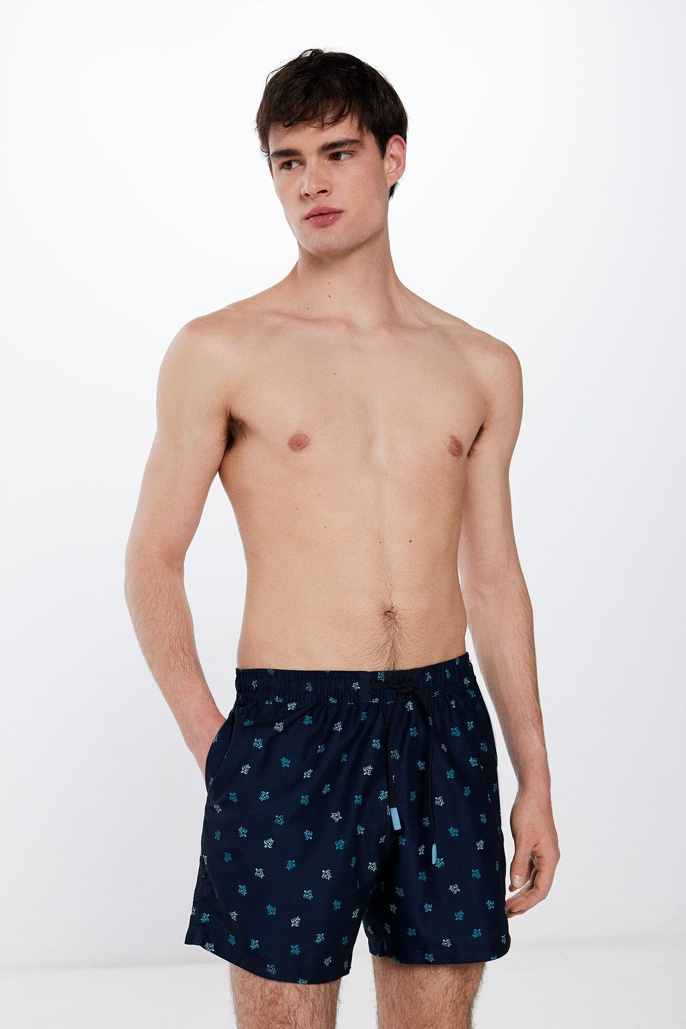 Springfield Traje de ba&ntilde;o estampado tortugas marino