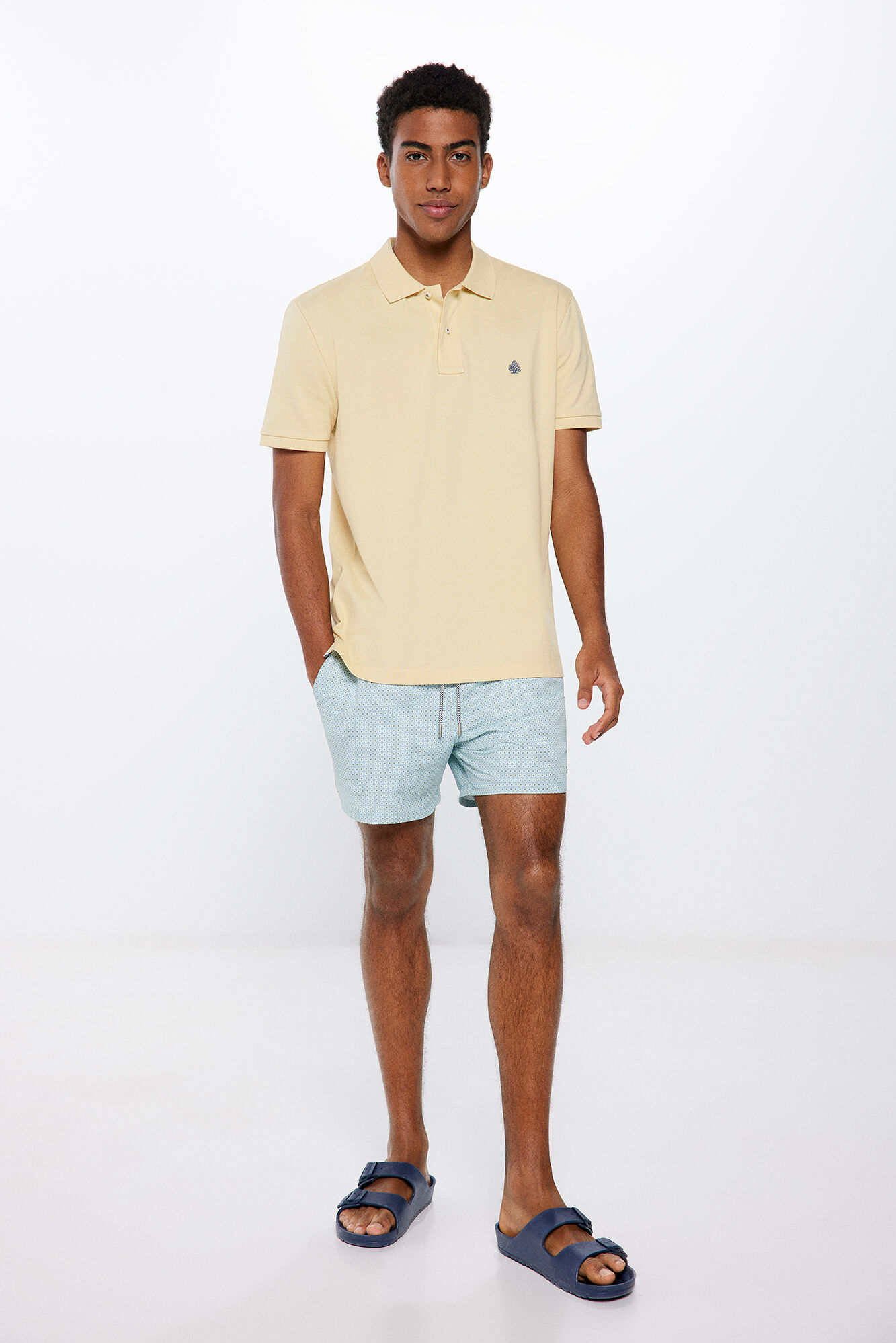 Springfield Ba&ntilde;ador estampado geom&eacute;trico