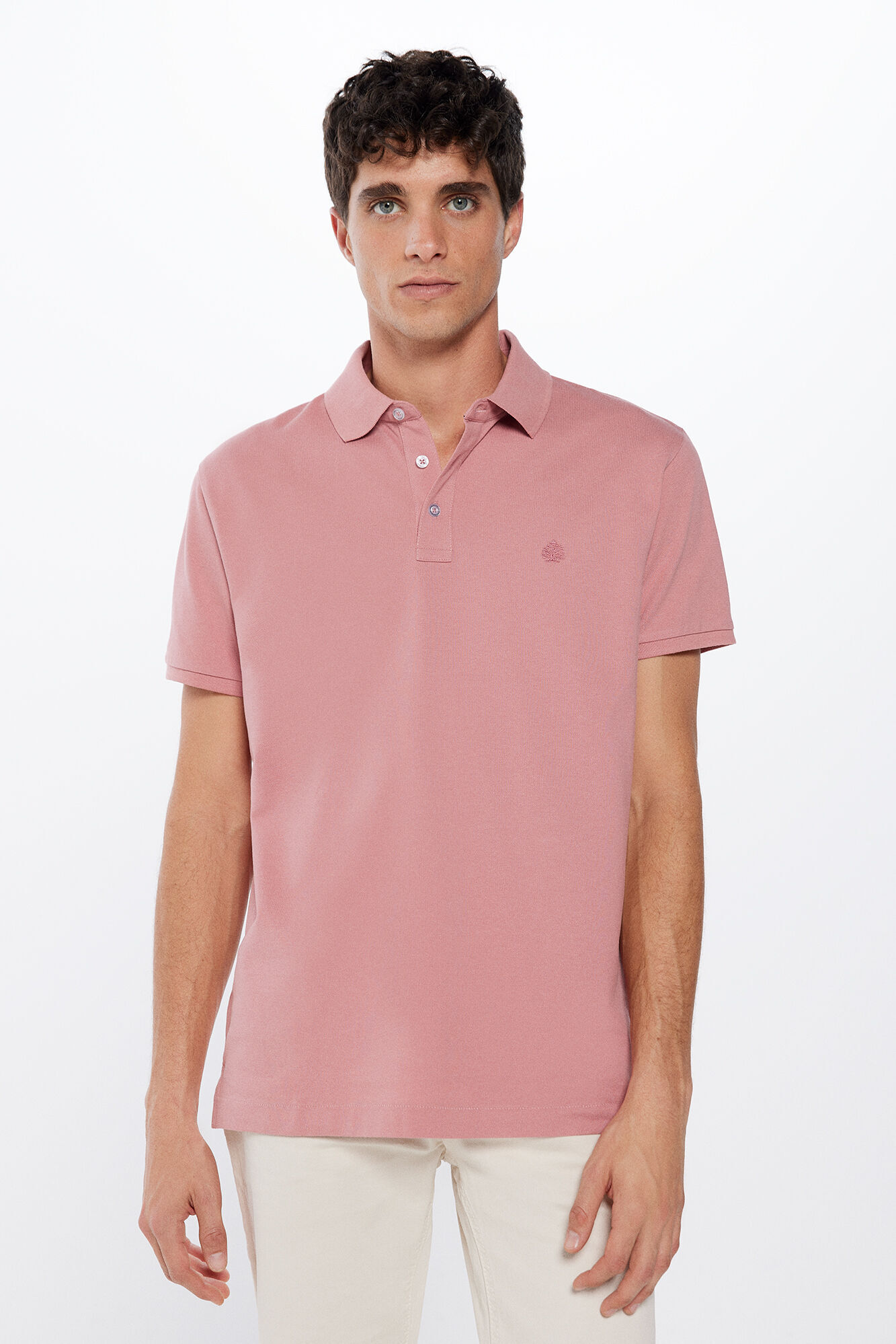 Springfield Polo piqu&eacute; slim