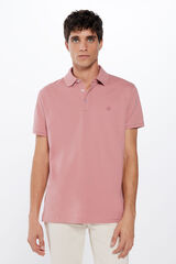 Springfield Polo piqu&eacute; slim rosa