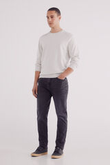 Springfield Jeans negros slim fit gris