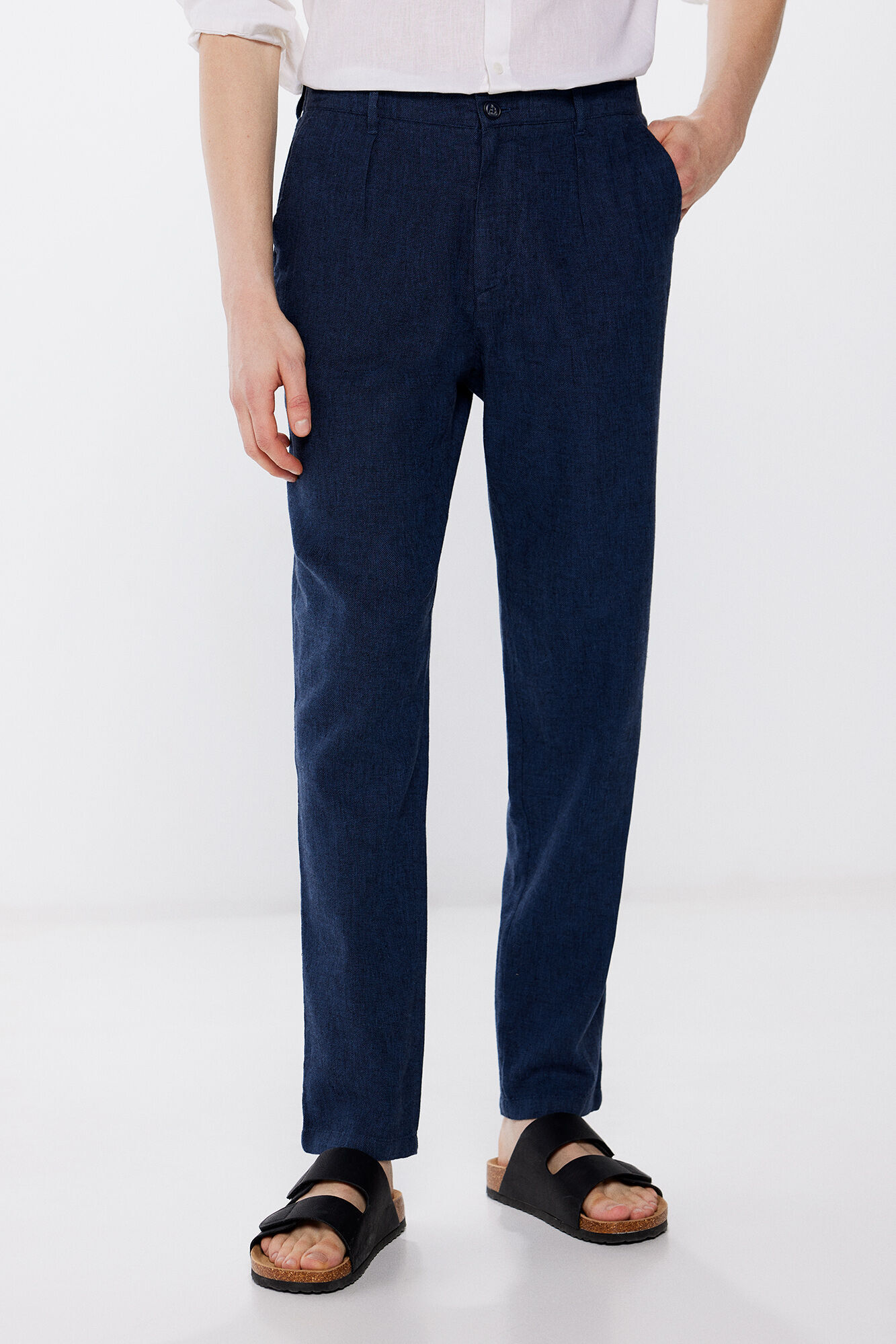 Springfield Pantal&oacute;n estructura lino