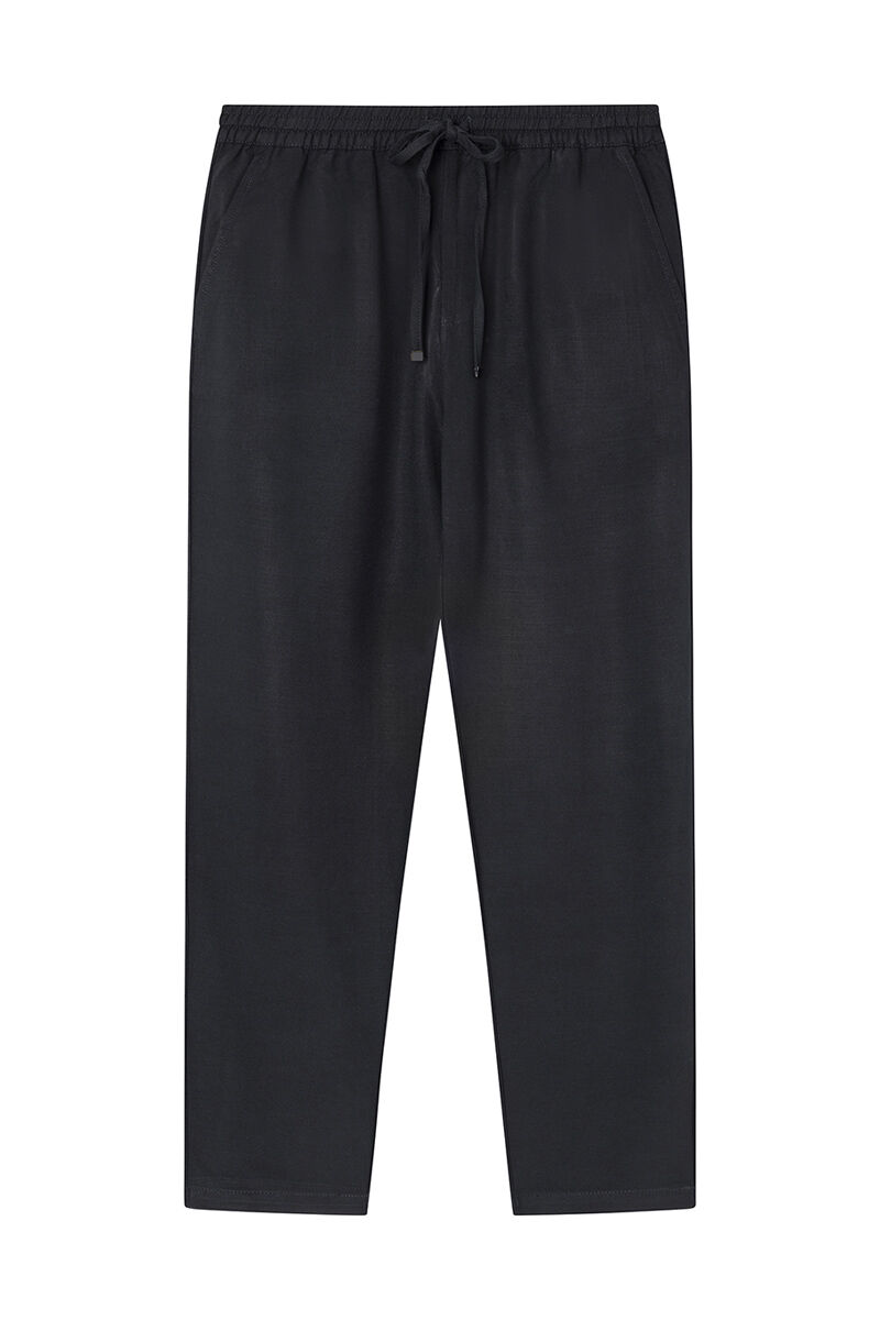 Springfield Pantal&oacute;n jogger fluido negro