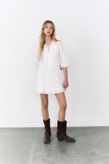High Spirits Vestido "Pearl" beige