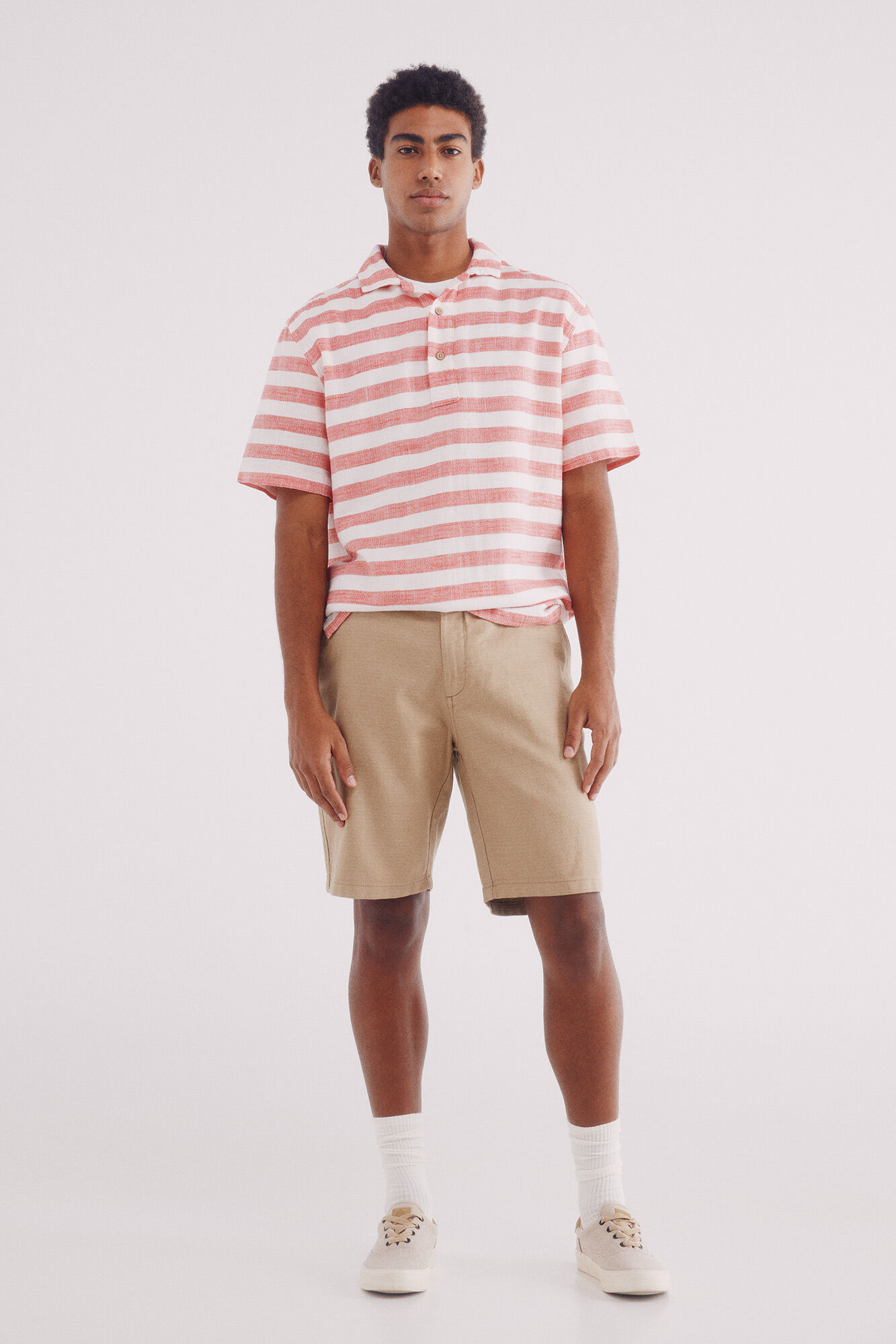 Springfield Polo r&uacute;stico rayas horizontales regular fit