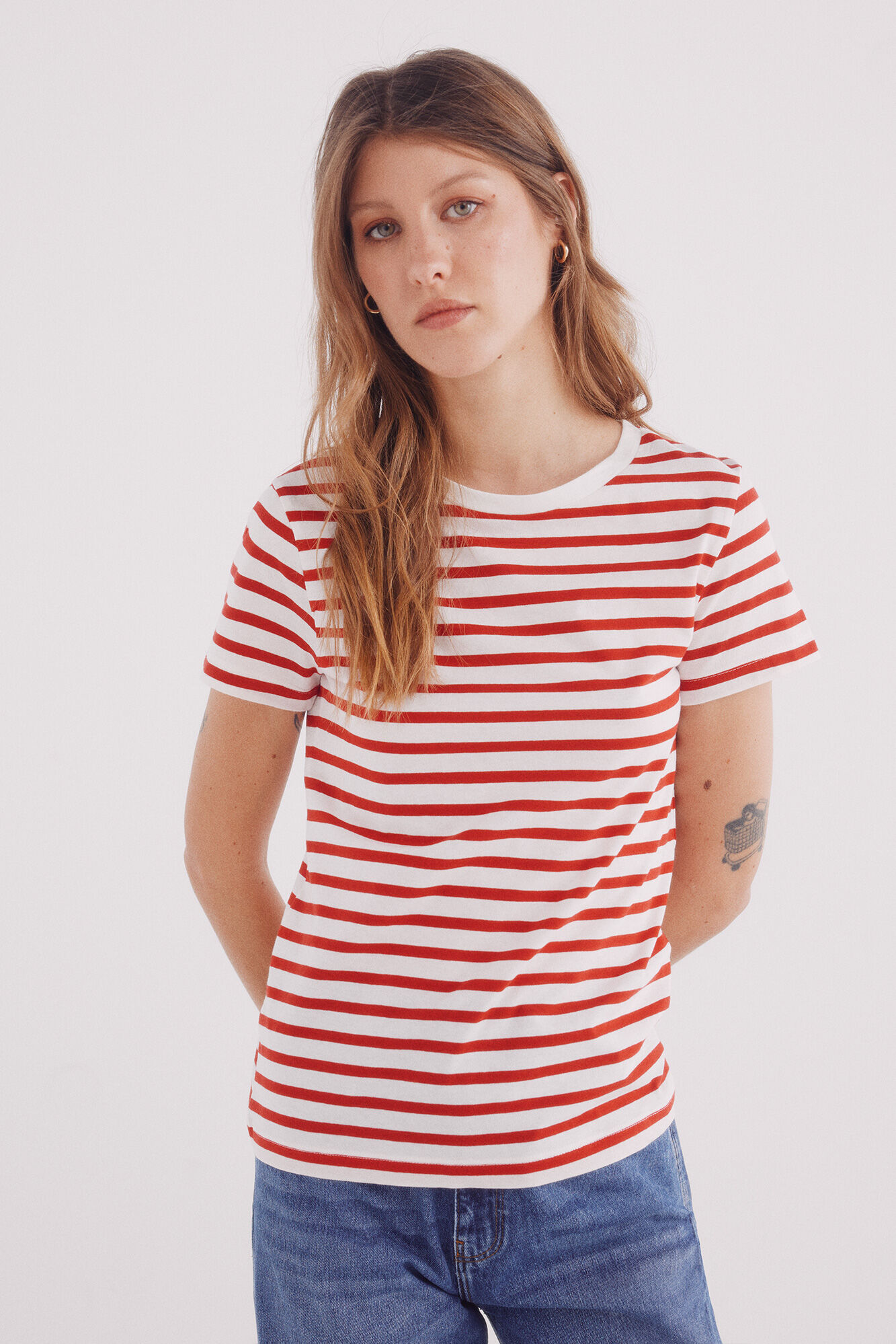 Springfield Camiseta rayas marineras