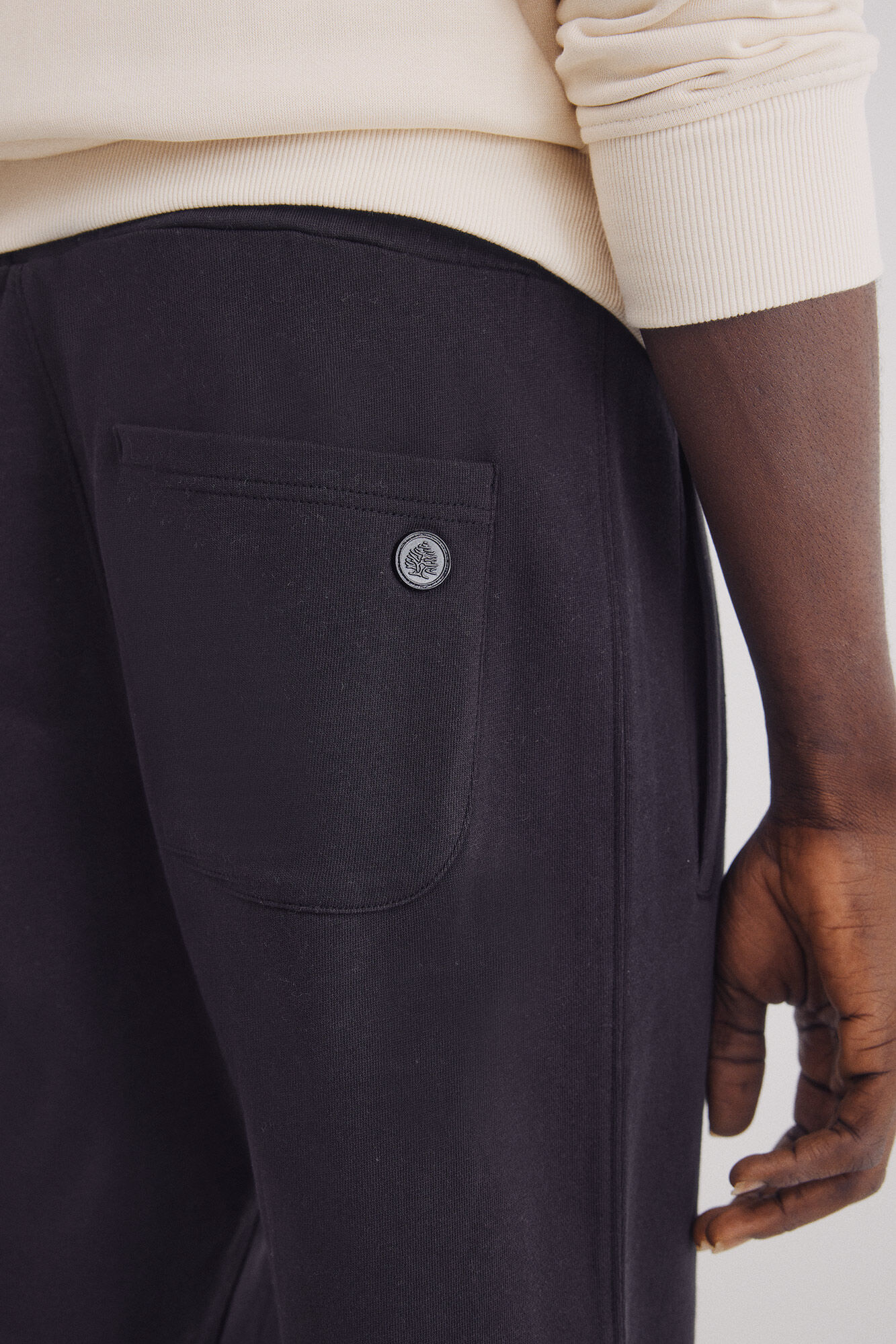 Springfield Jogger felpa b&aacute;sico negro