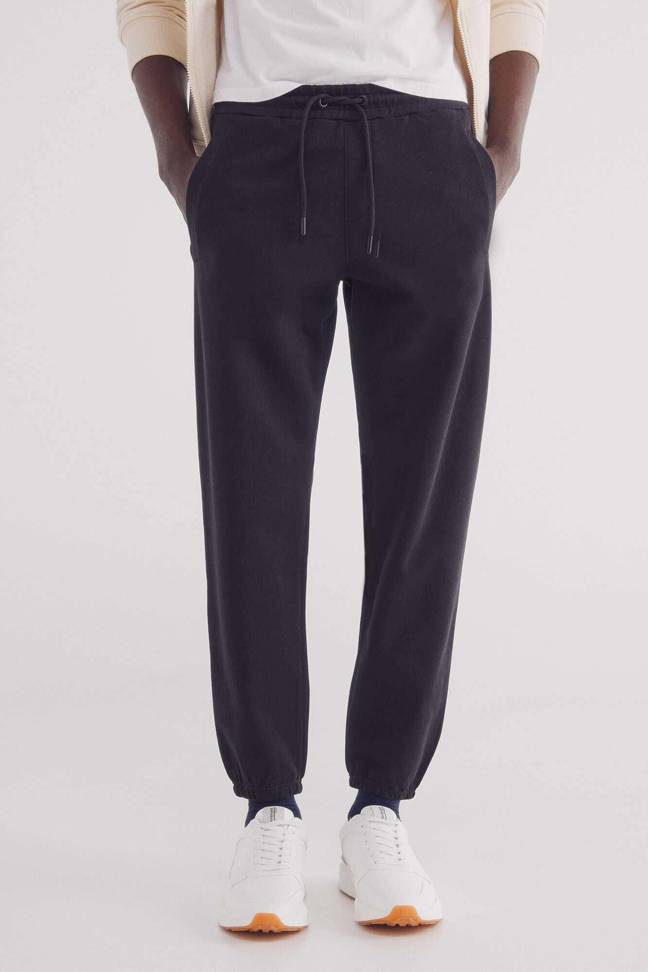 Springfield Jogger felpa b&aacute;sico negro