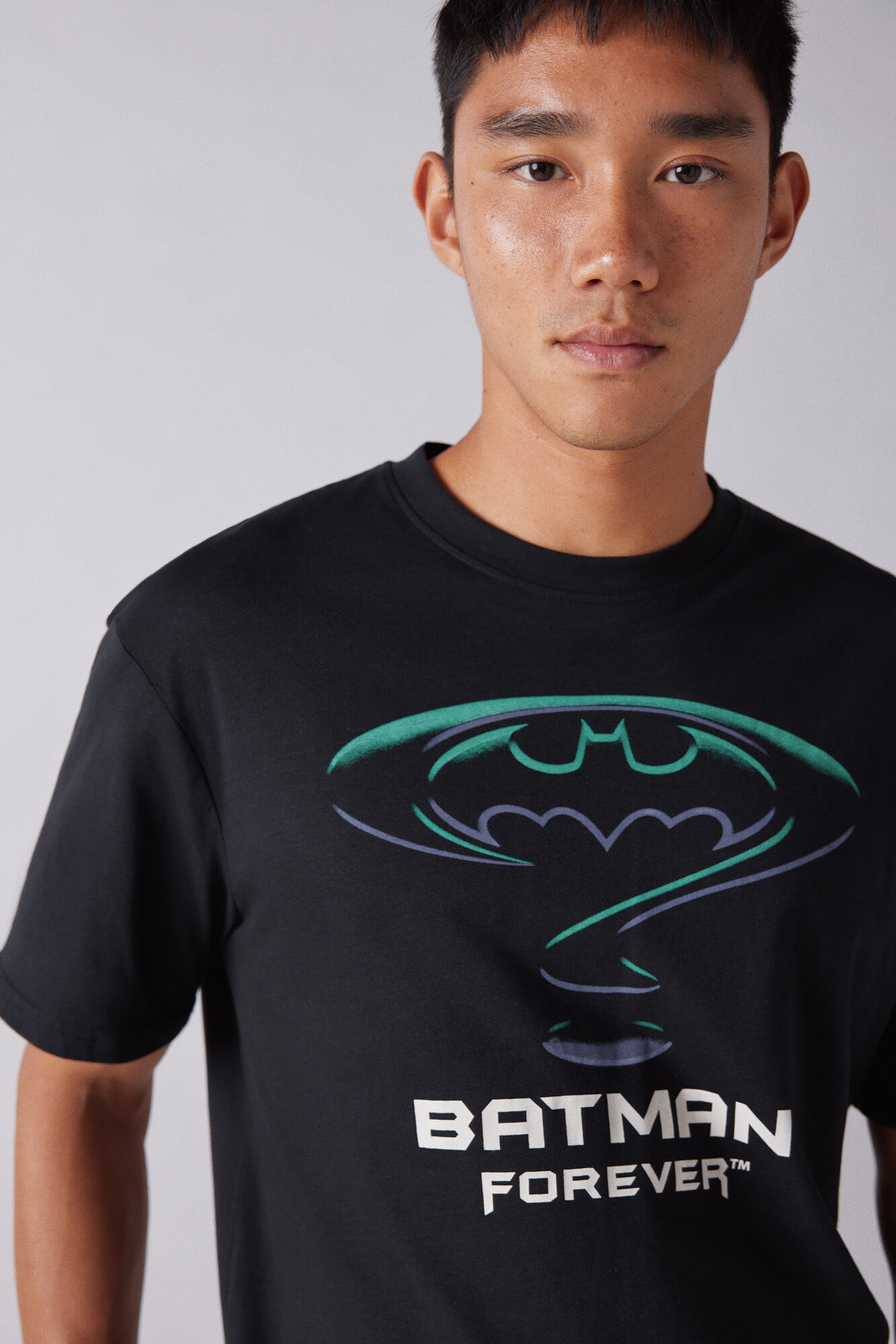 Springfield Playera Batman negro