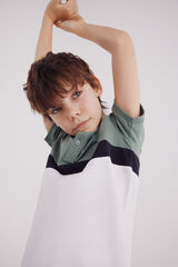 Springfield Kids Polo block color ni&ntilde;o verde
