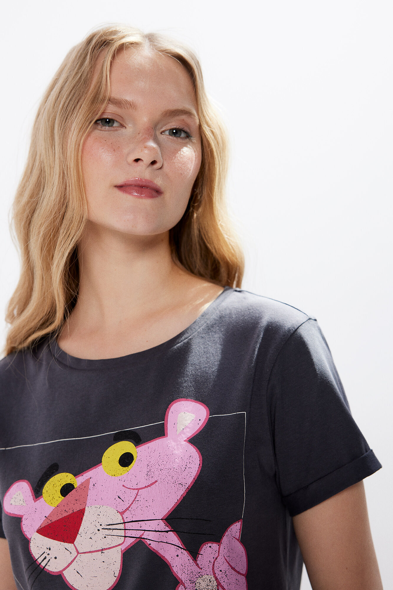 Springfield Playera "Pink Panther" amarillo
