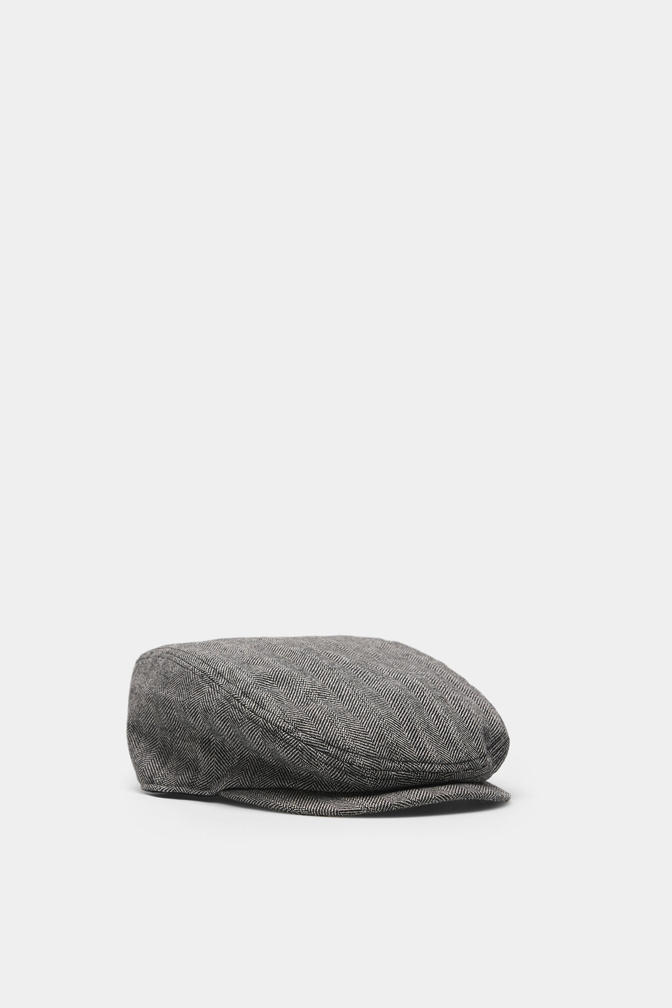 Springfield Gorra plana espiga mezcla lana